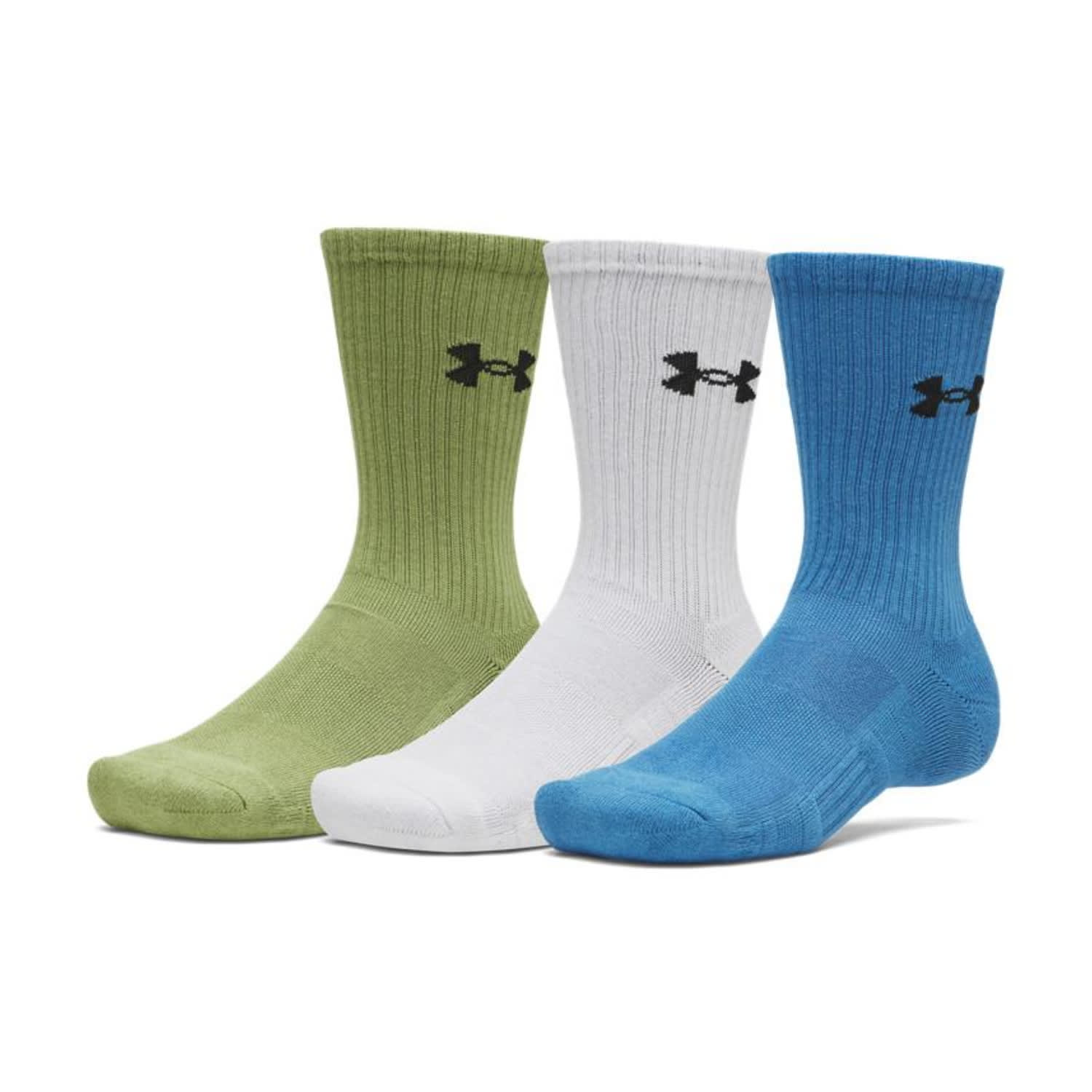 Under Armour Performance Cotton 3 Pack Crew Socks