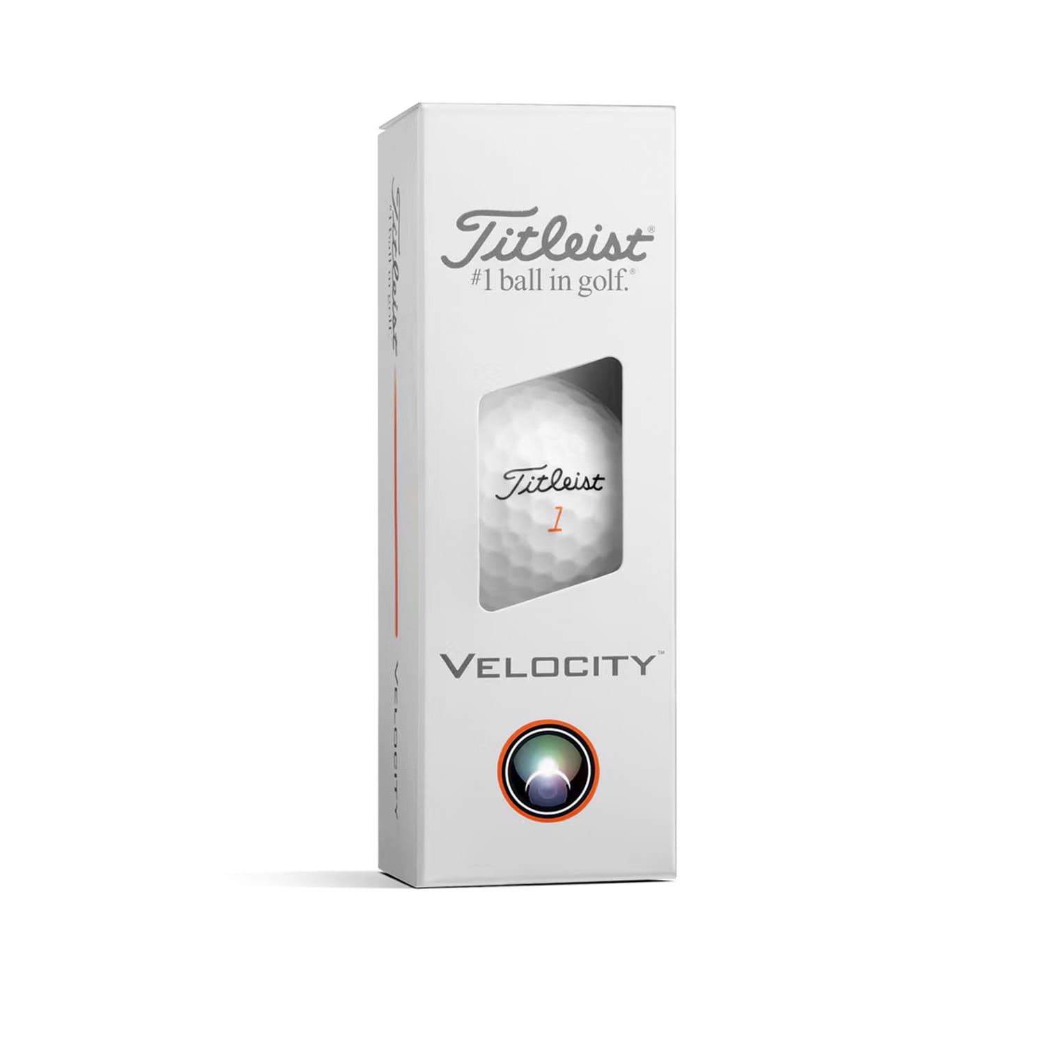 Titleist Velocity White Golf Balls 2026 - 3 Ball Pack