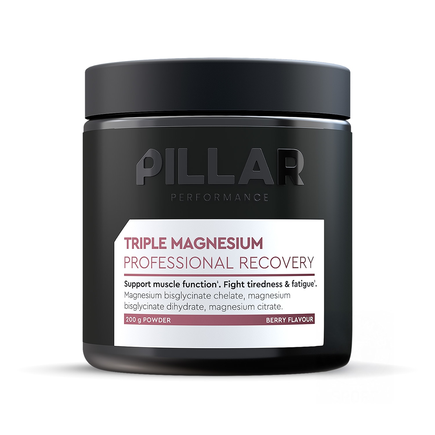Pillar Performance Triple Magnesium Powder - Natural Berry