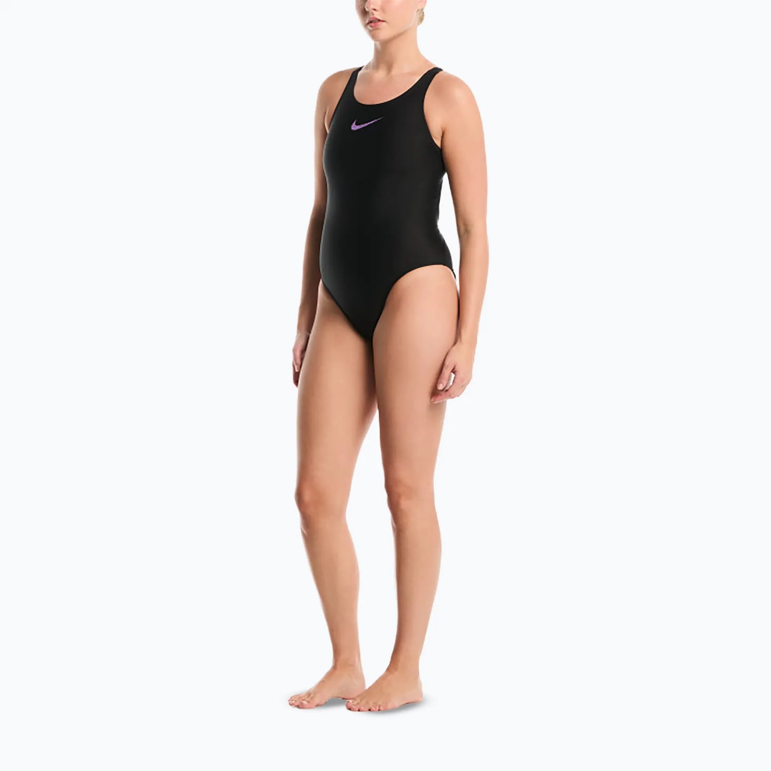 Nike Women's Logo Graphic Fastback Swim 1 Piece