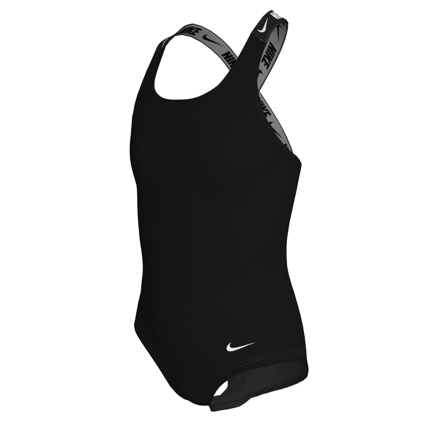 Nike Girls Logo Tape Crossback Swim 1 Piece