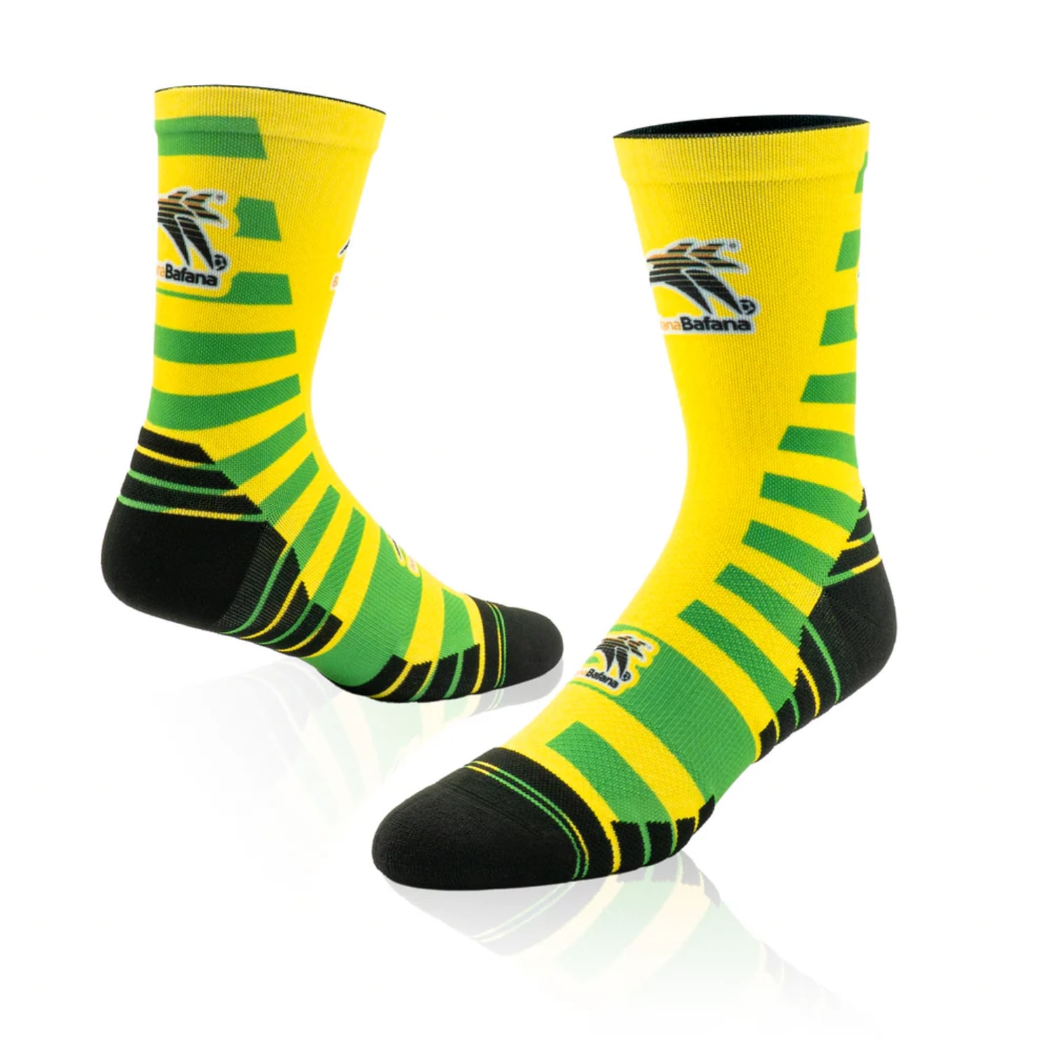 Versus Bafana Bafana Active Crew Socks