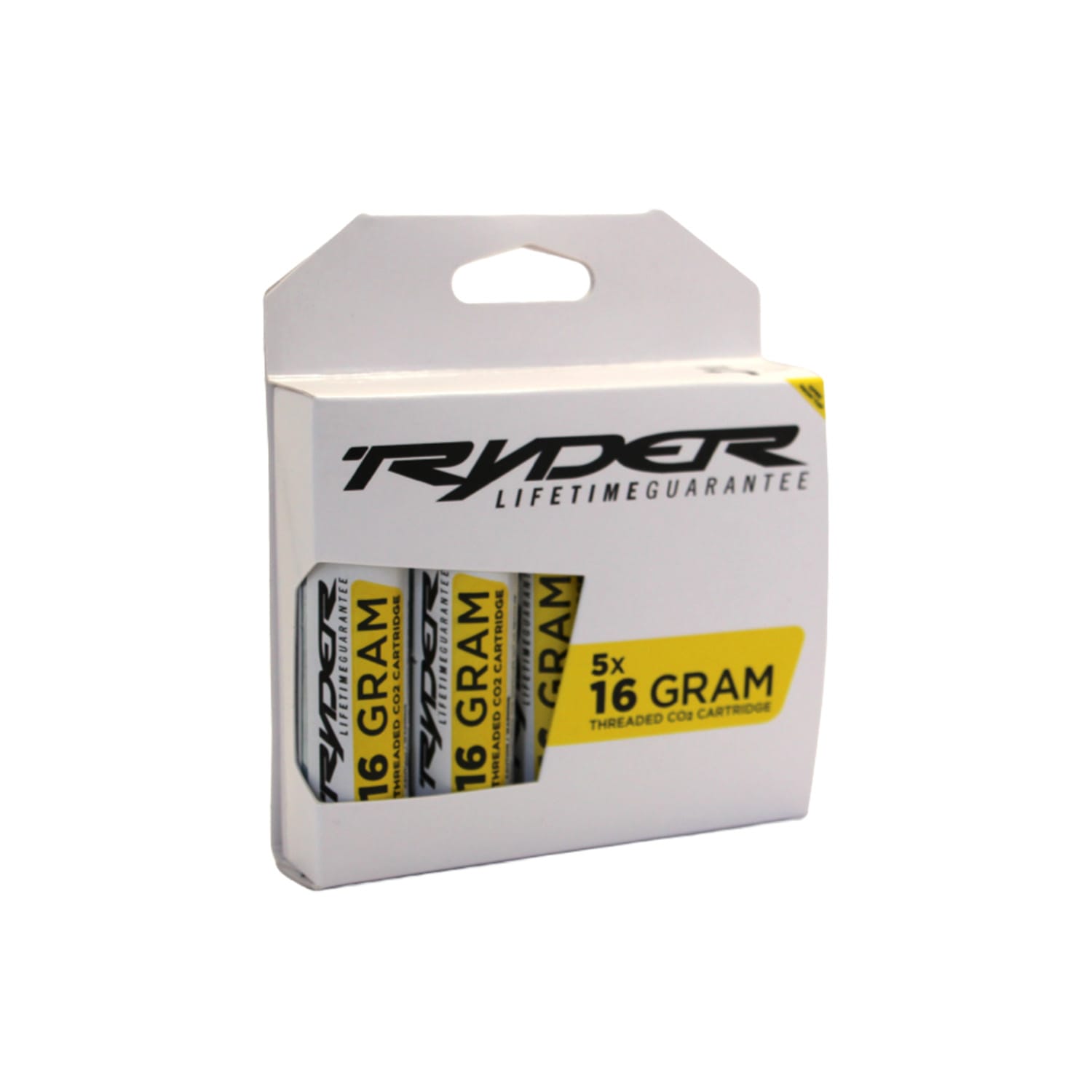 Ryder 5 x 16g CO2 Cartridge Value Pack