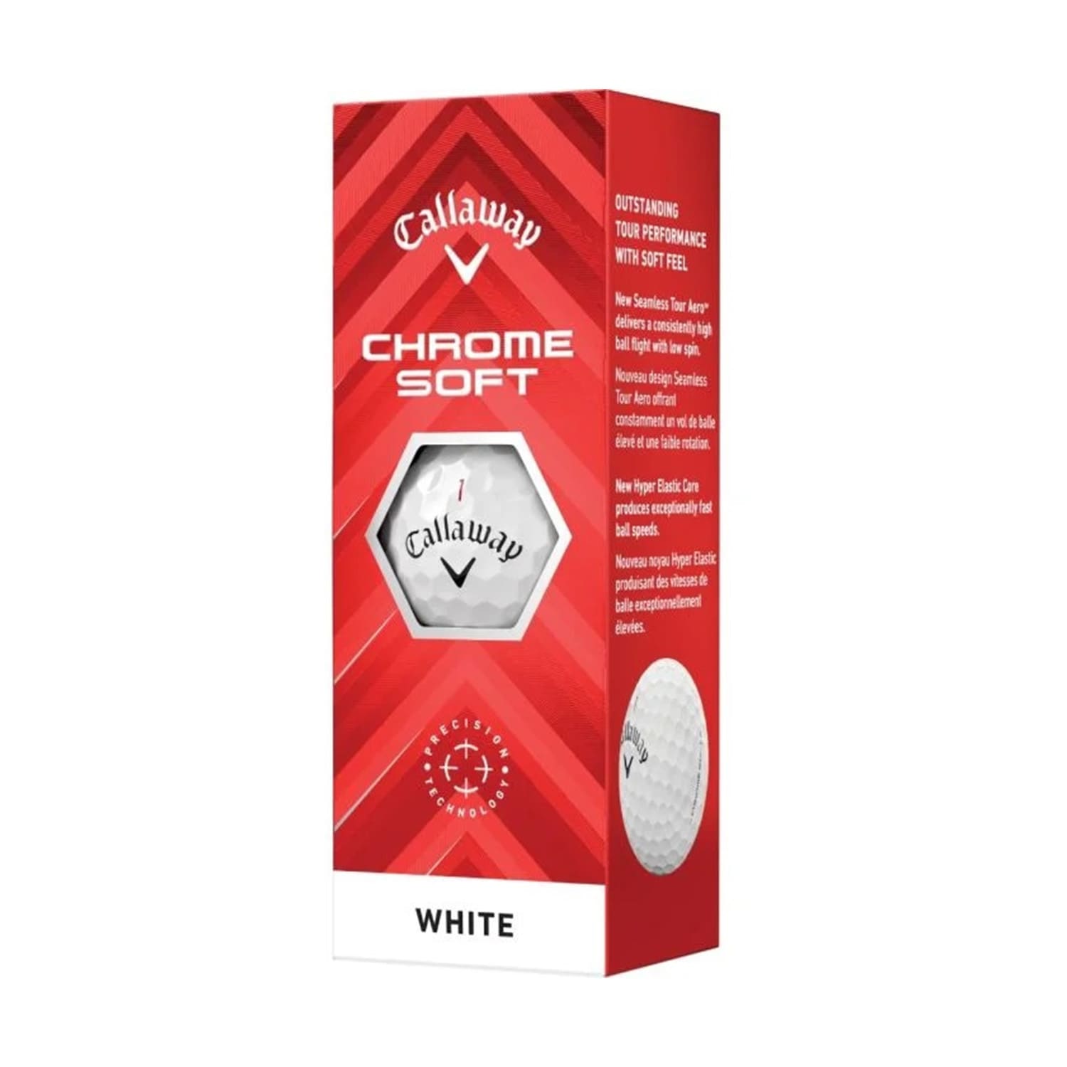 Callaway Chrome Soft 26 Golf Balls - 3 Ball Pack