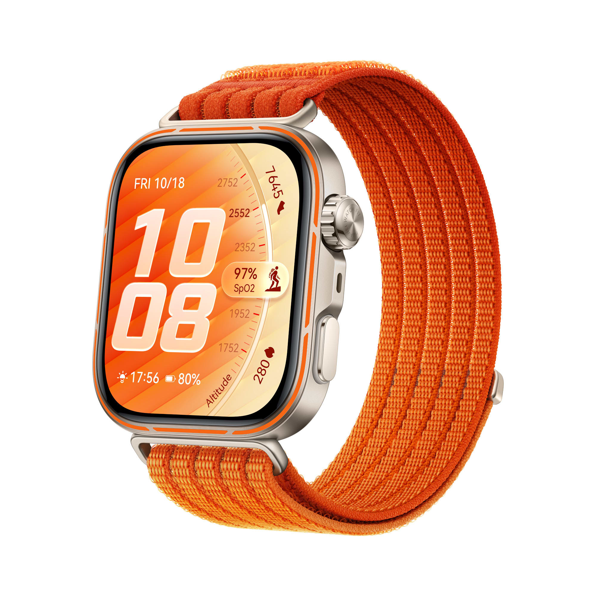 Huawei Watch Fit 5 Pro Golf GPS Smartwatch - Orange