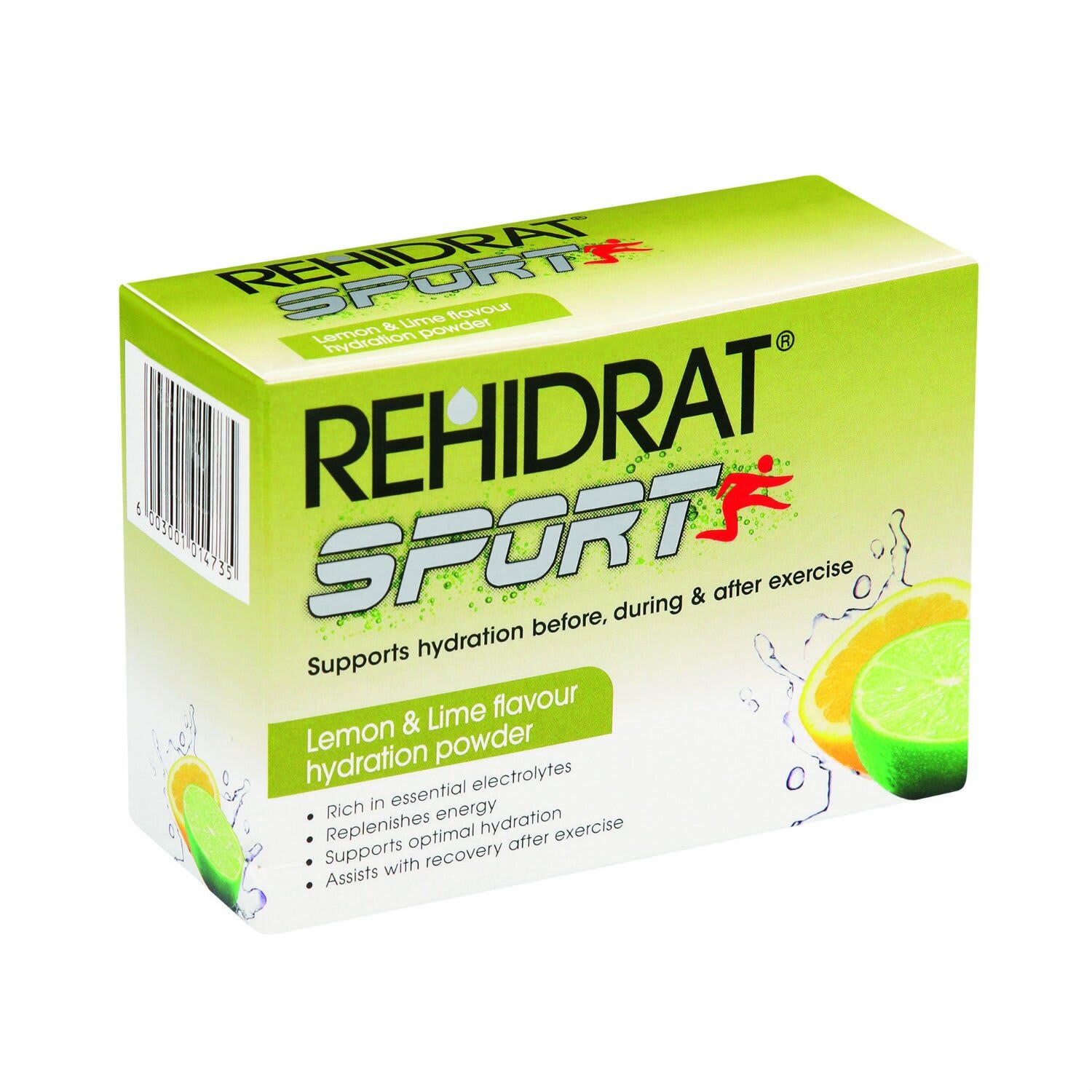 Rehidrat Sport 6 Pack (Naartjie + Lemon and Lime) Supplement by Rehidrat Price R 89,9 PLU 1130176 Sportsmans Warehouse