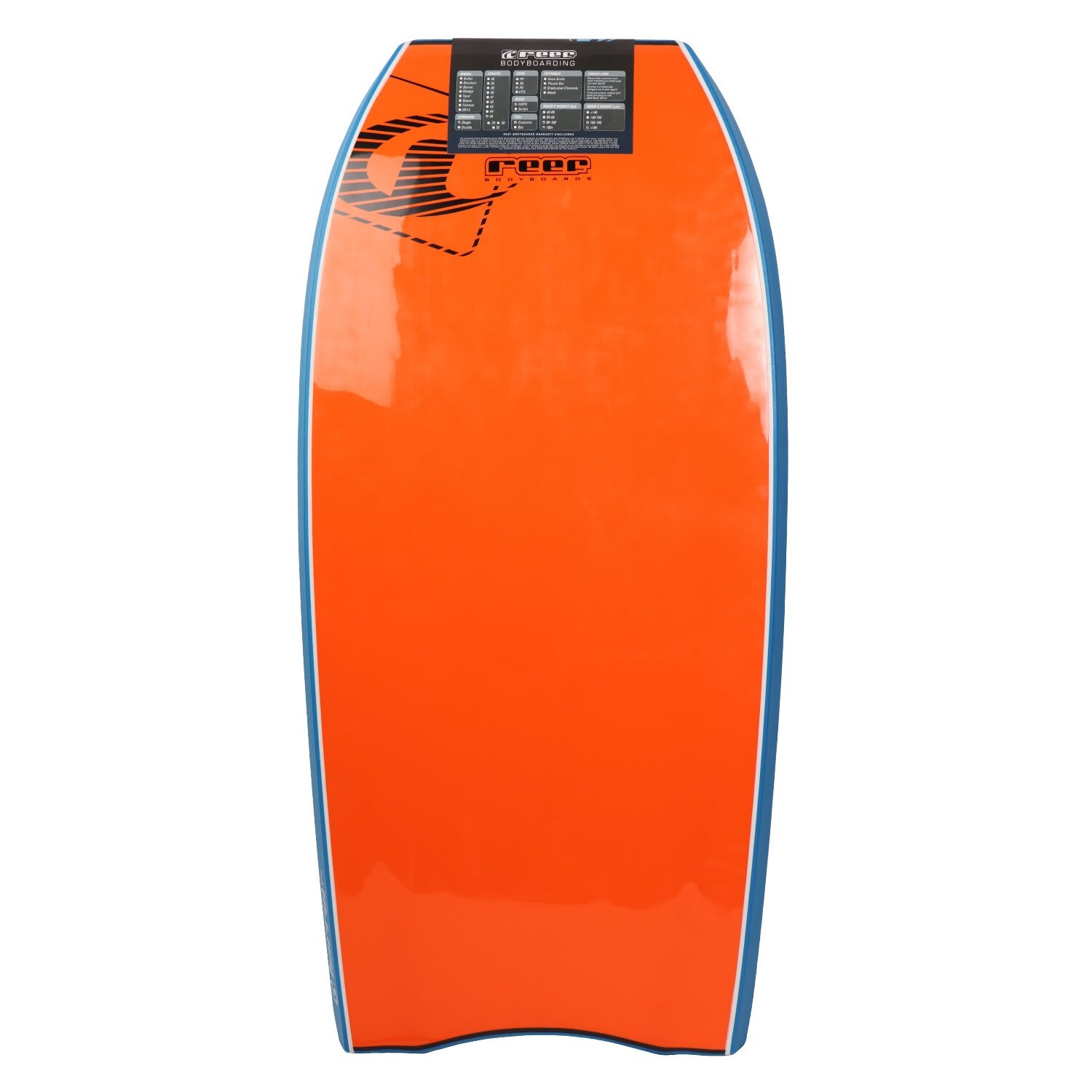 Reef Barrel PE (With Stringer) 46" Bodyboard Sportsmans Warehouse