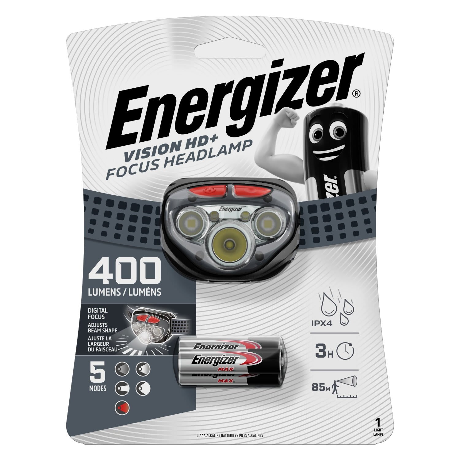 Tot ziens vis Schaap Energizer Vision Headlight 400 Lumens | by Energizer | Price: R 349,9 | PLU  1149217 | Sportsmans Warehouse