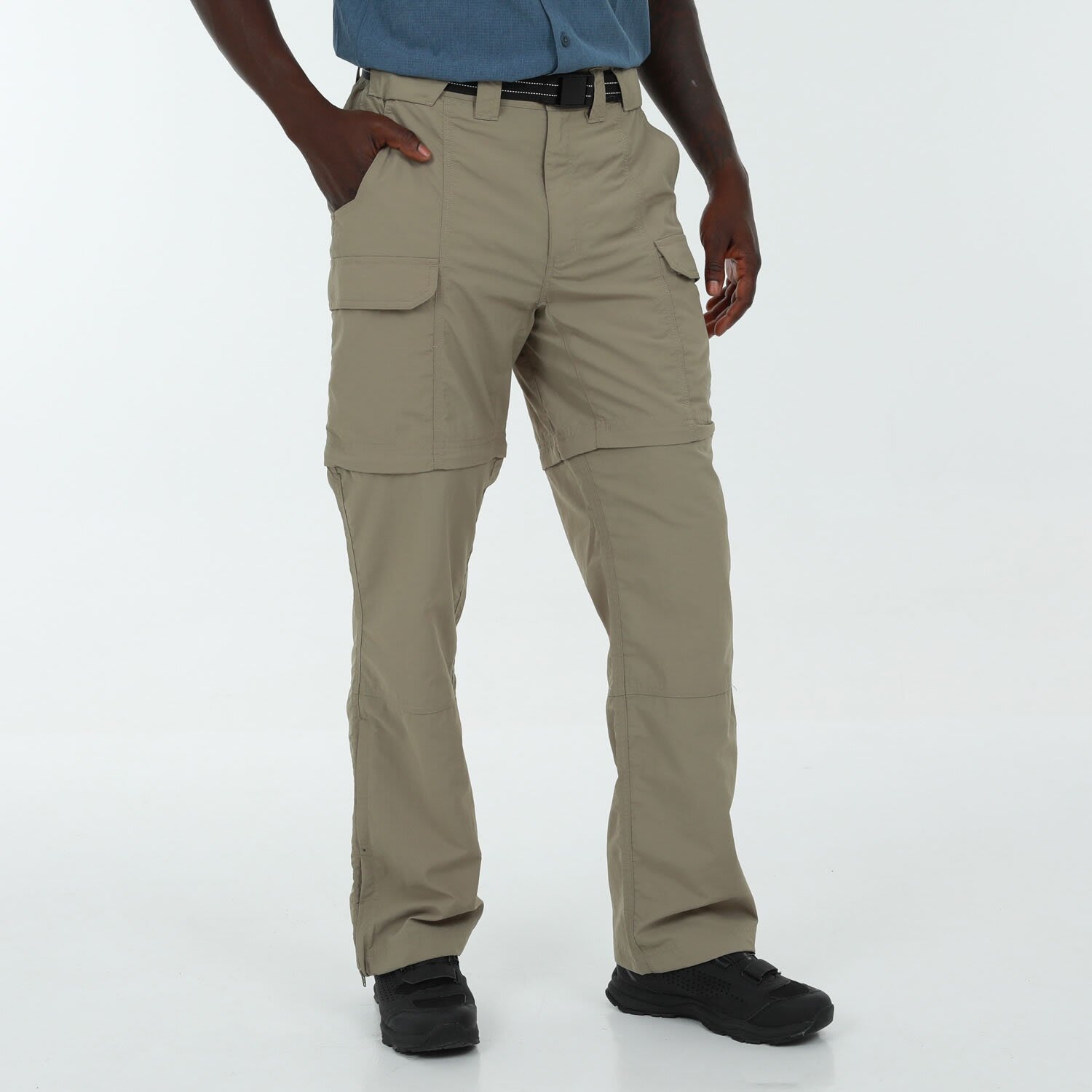 Utility Zip-off Pants - Khaki