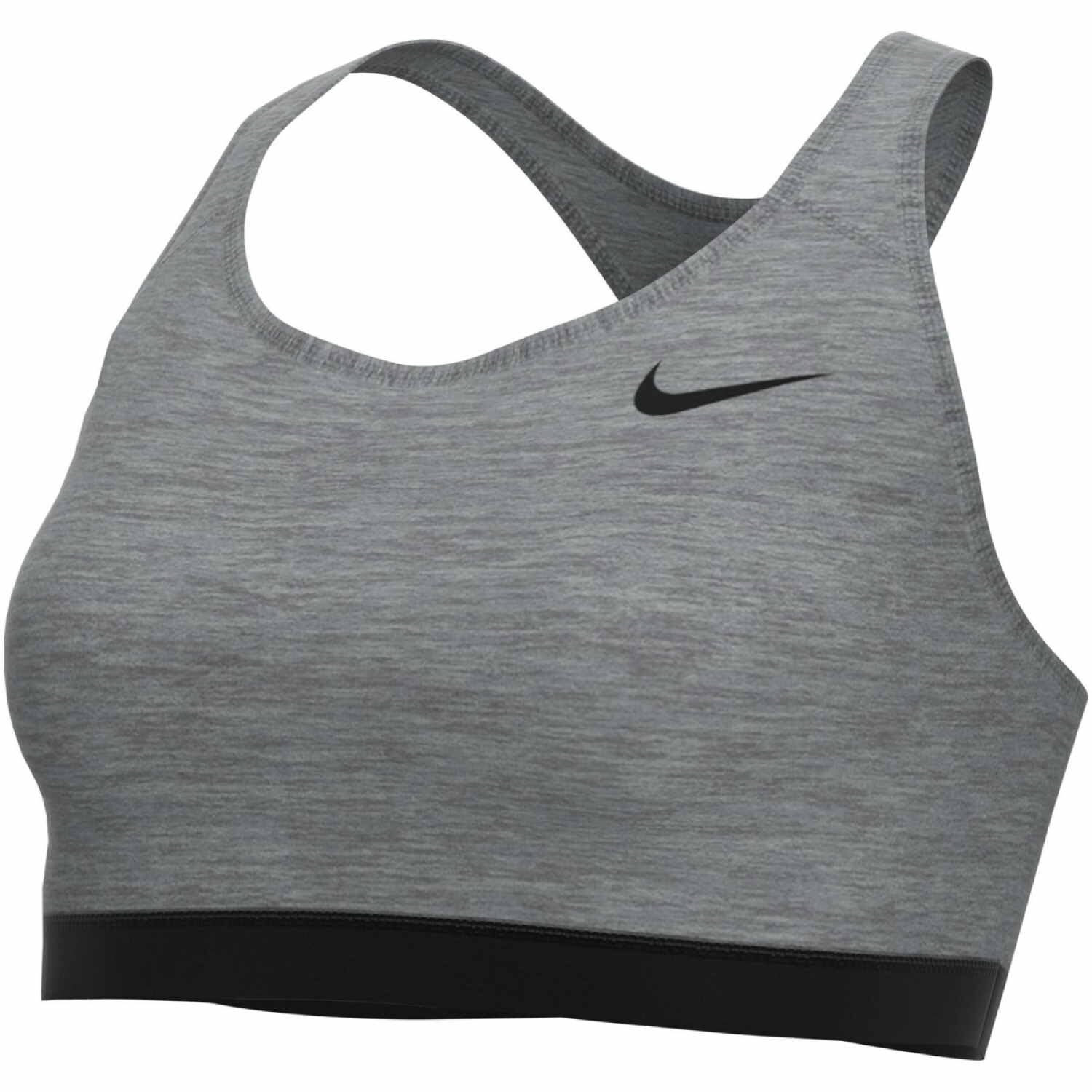 Nike Swoosh Women's Medium-Support Non-Padded Sports Bra (Plus size). Nike  ZA