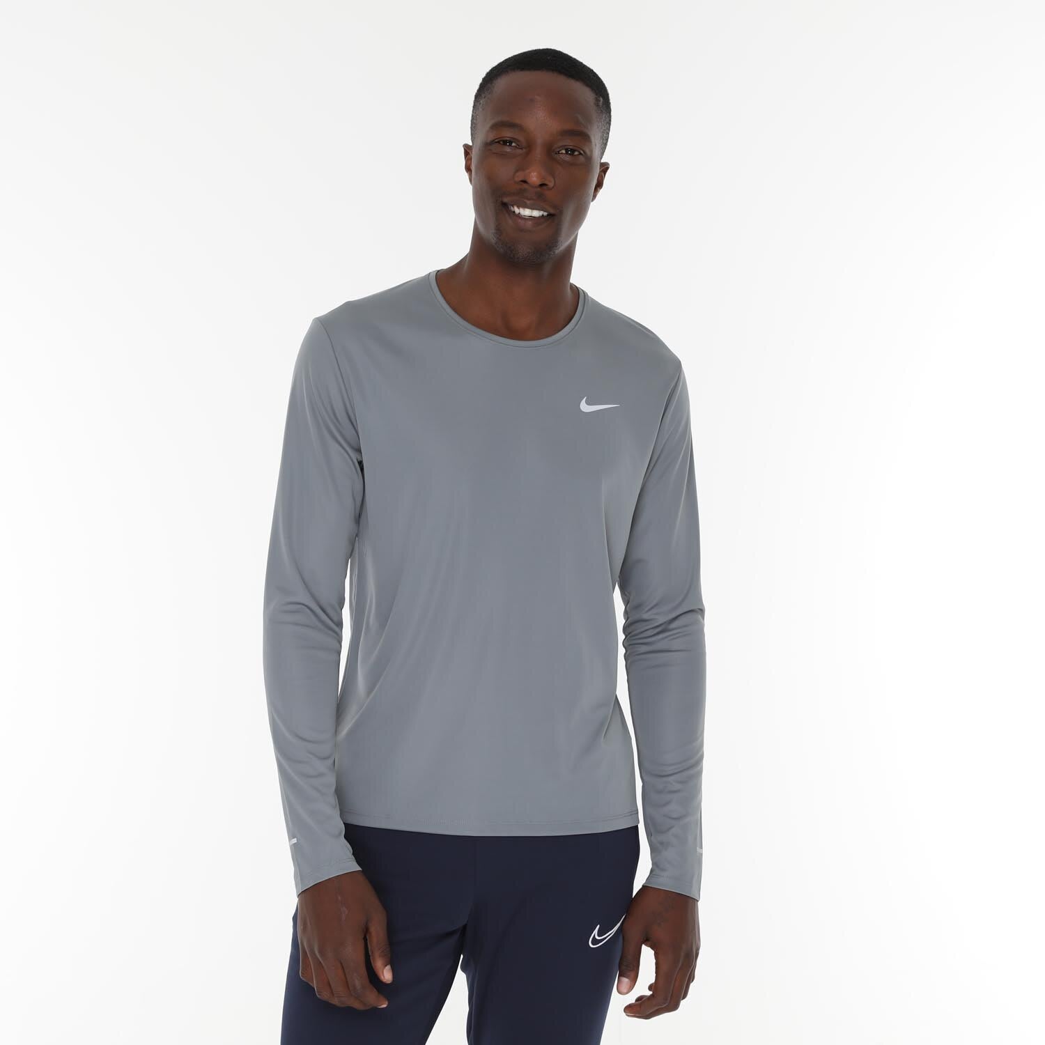 Nike Men's Dri Fit UV Miler Run Long Sleeve | Sportsmans Warehouse