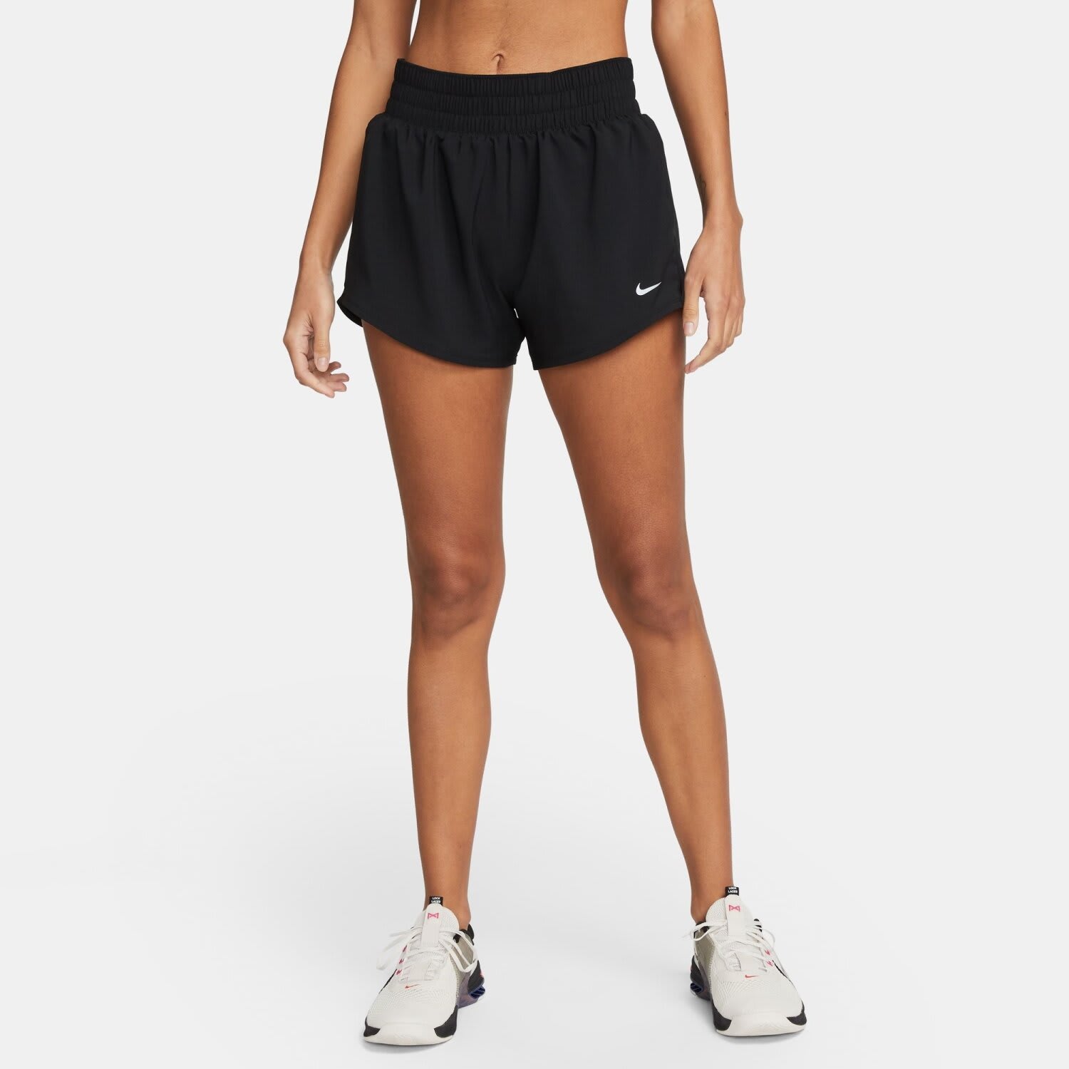 Nike Women's One Dri Fit Medium Rise 3'' Brief Run Short | by Nike ...