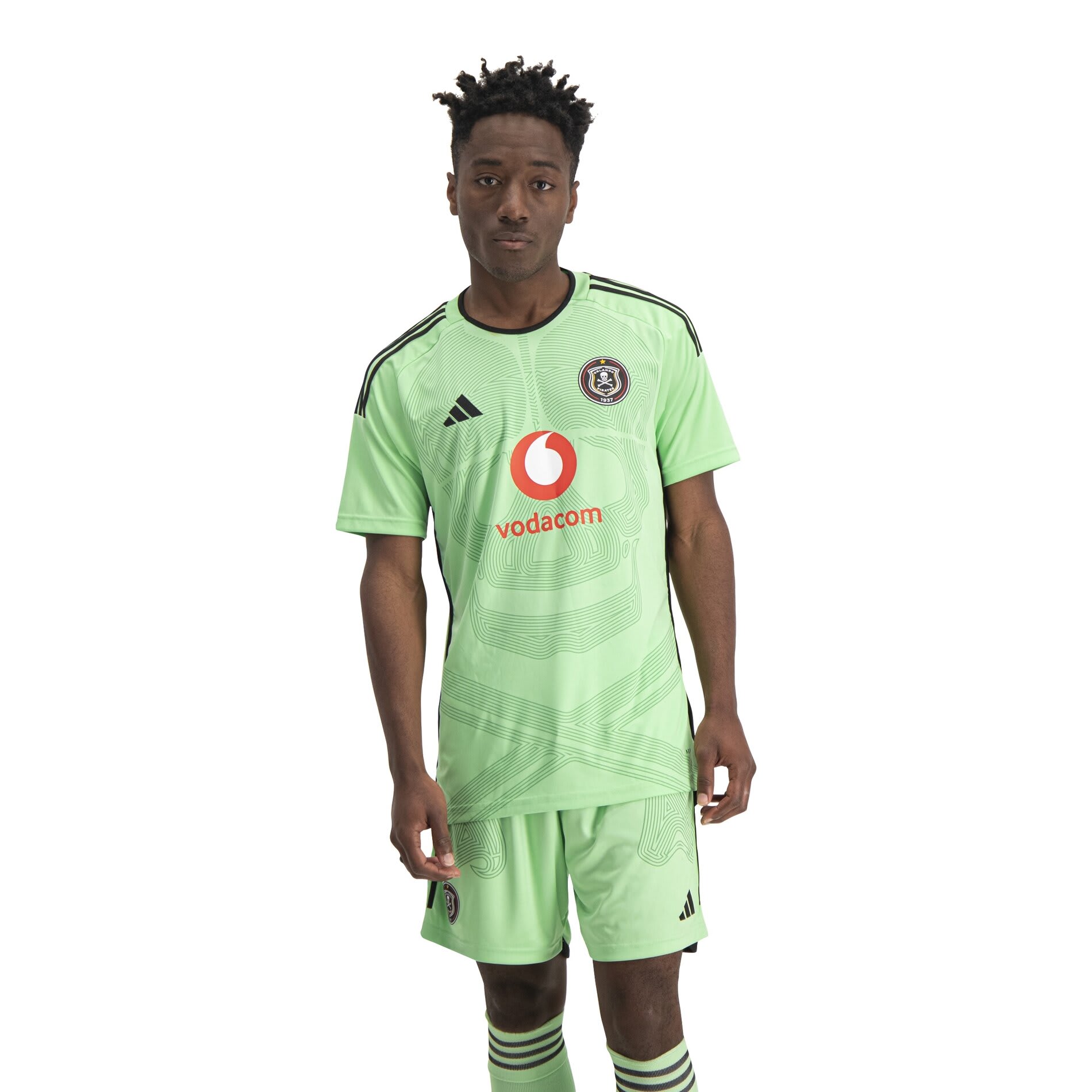 Men's Replica adidas Orlando Pirates Home Jersey 23/24, SOCCER.COM in 2023