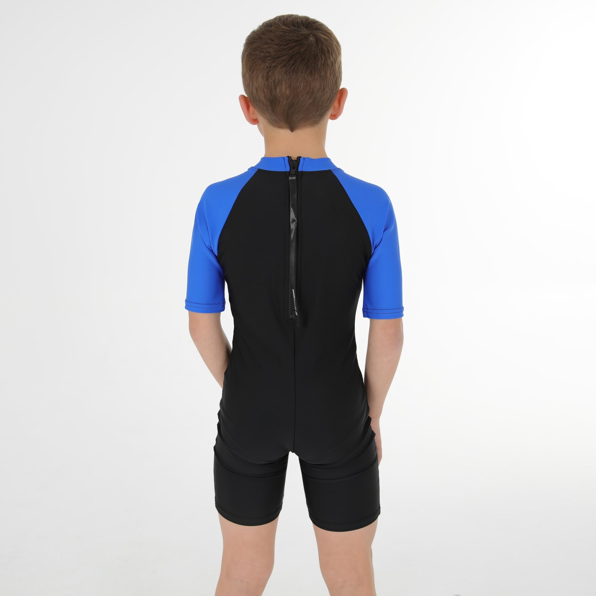 Second Skins Boys Waves Short Sleeve Sunsuit | by Second Skins | Price ...