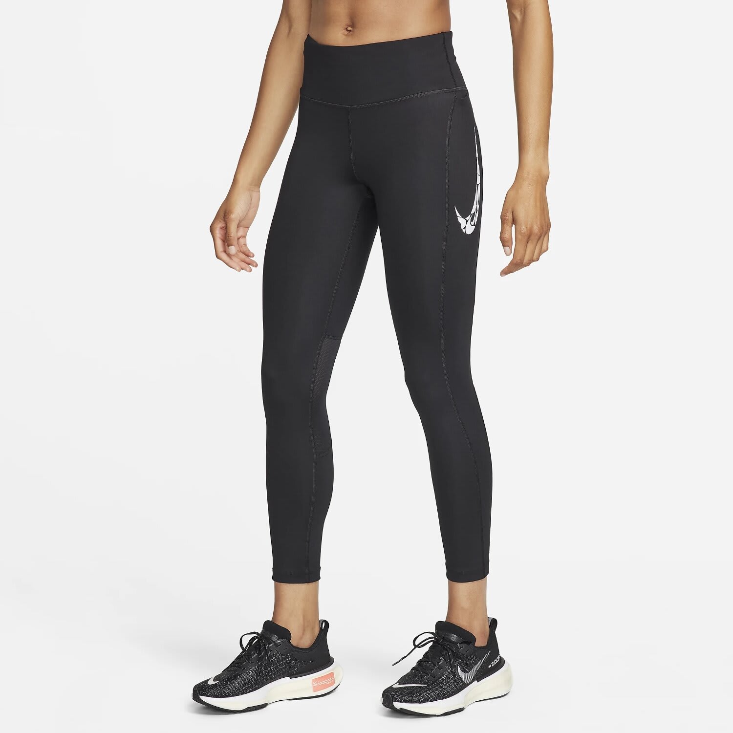 Nike Women's Fast Swoosh HBR Dri Fit 7/8 Run Tight