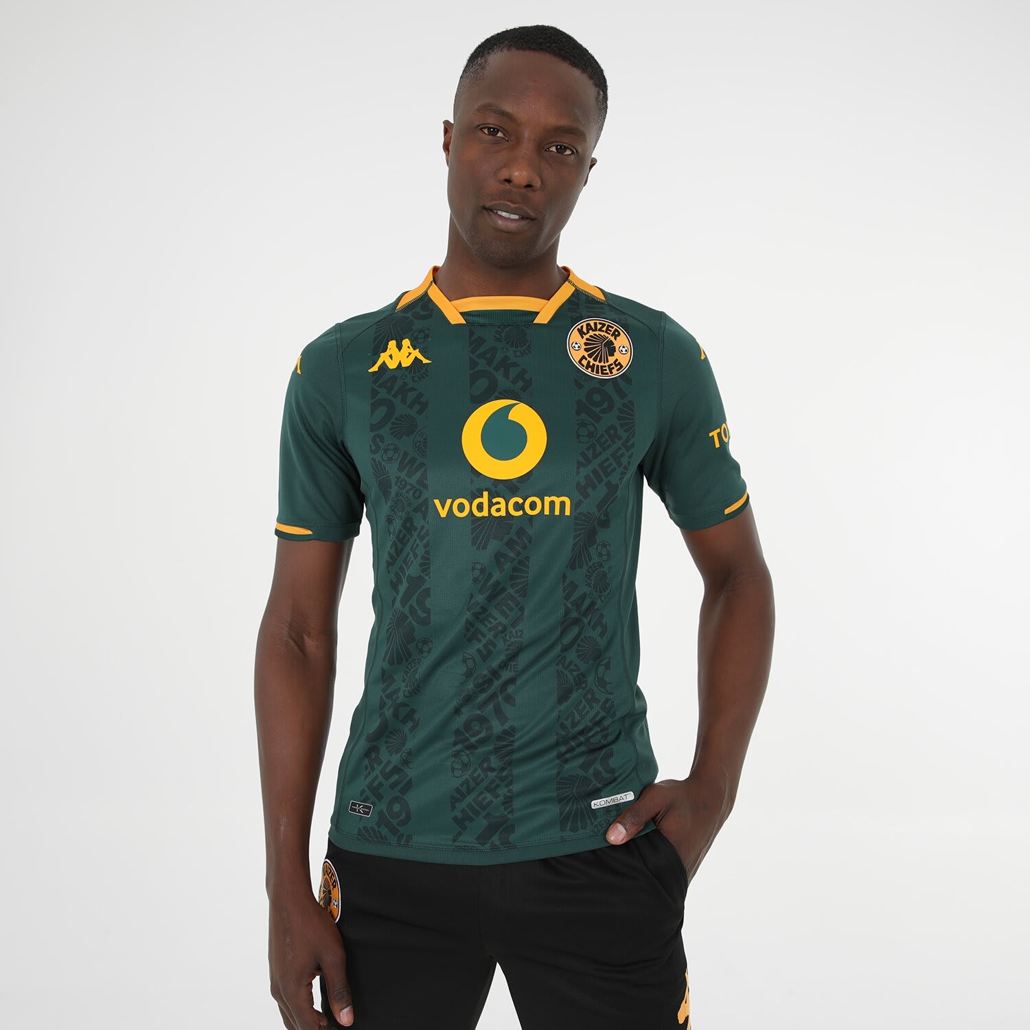 Mens Kappa Kaizer Chiefs Kombat Away 23/24 Jersey 