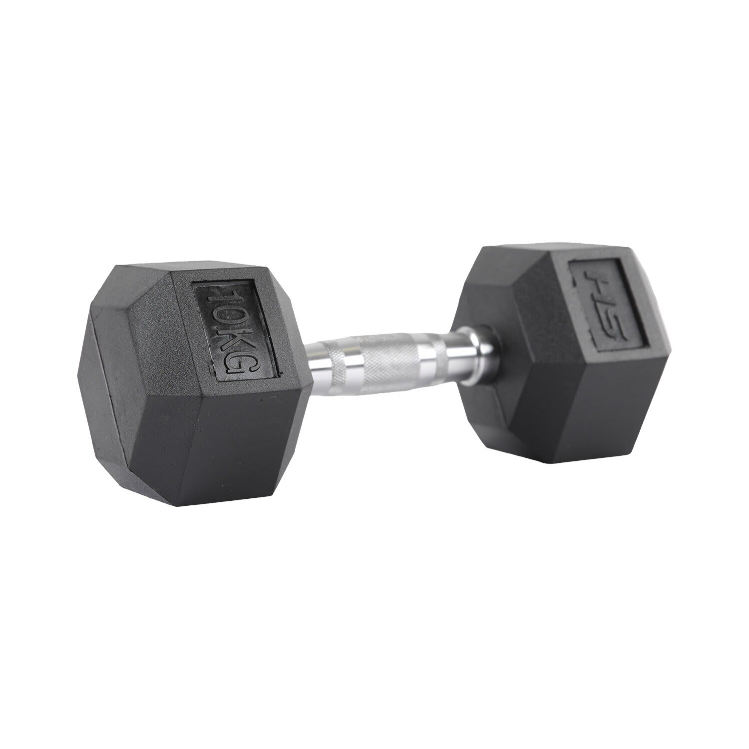 HS Fitness 10Kg Rubber Hex Dumbbell | by HS Fitness | Price: R 549,9 ...