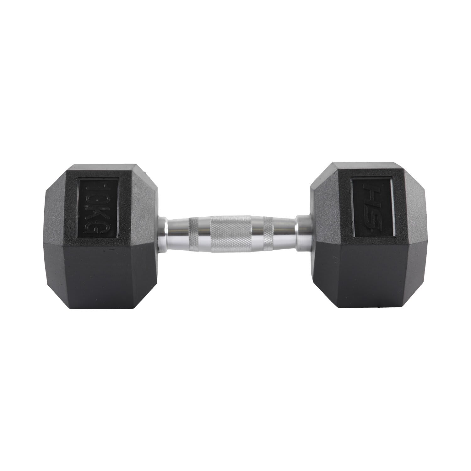 HS Fitness 10Kg Rubber Hex Dumbbell | by HS Fitness | Price: R 549,9 ...