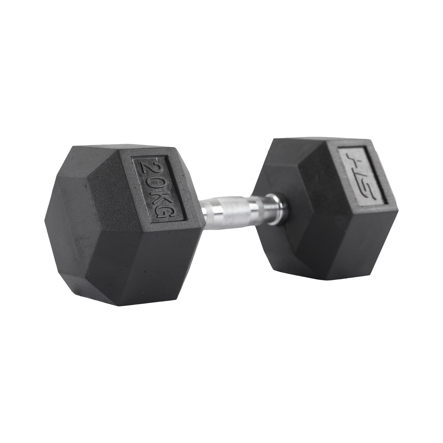 HS Fitness 20Kg Rubber Hex Dumbbell | by HS Fitness | Price: R 1 099,9 ...