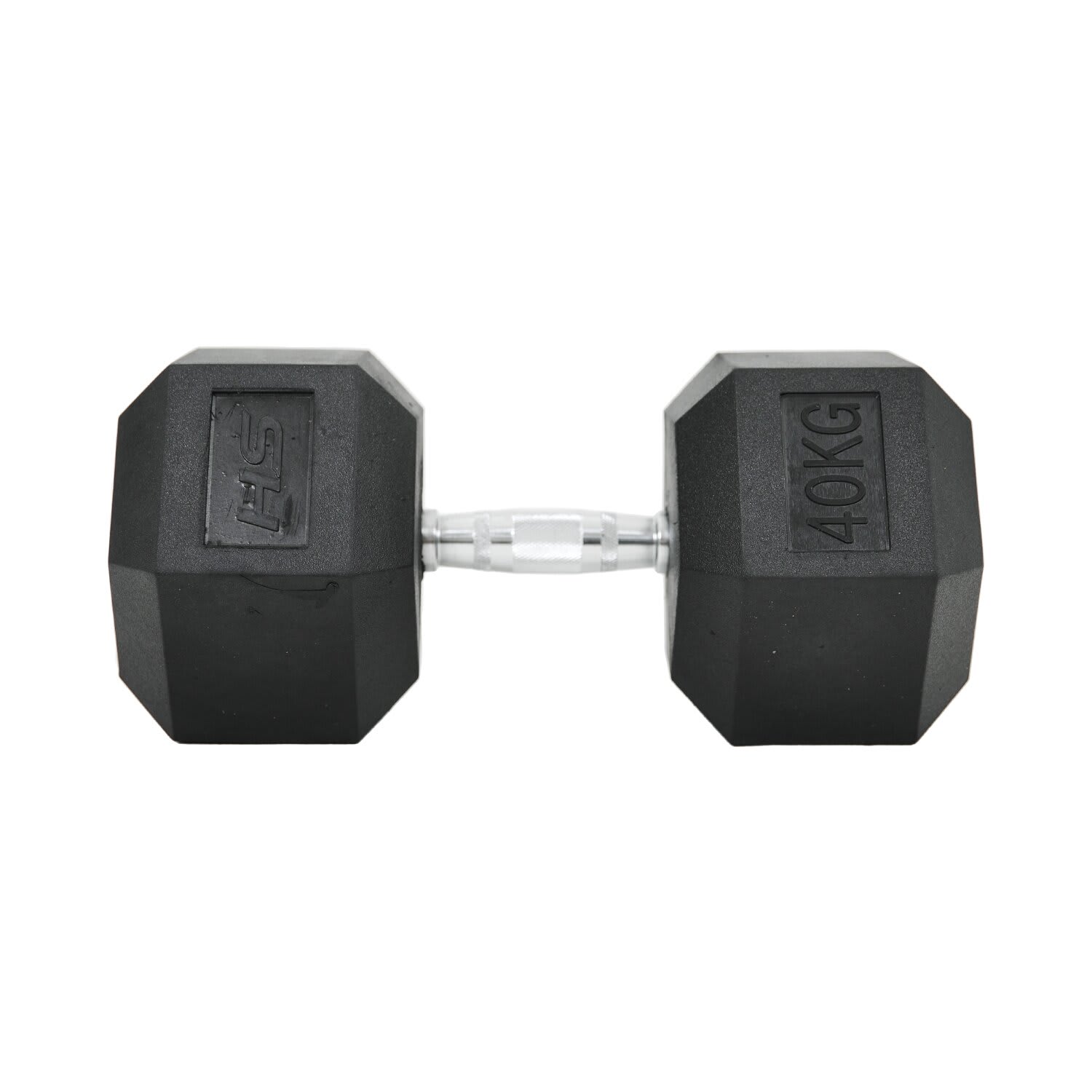 HS Fitness 40Kg Rubber Hex Dumbbell | by HS Fitness | Price: R 2 199,9 ...