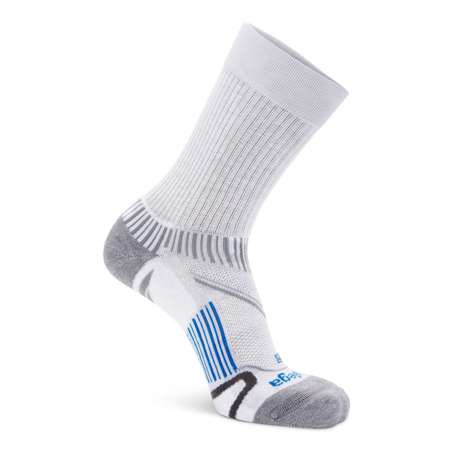 Balega Enduro Calze Da Corsa Performance Con Supporto Arco | Uomo Donna, 1 Paio, Bianco, Taglia M (EU 40-42,5)