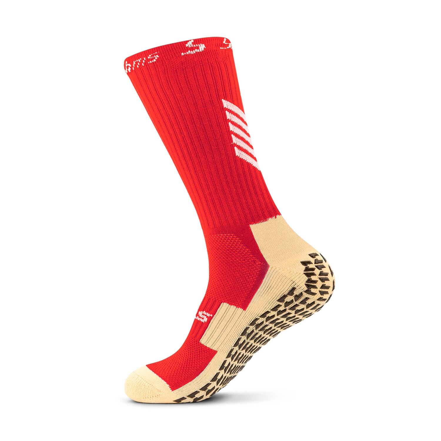 Happy Grip Socks - Red