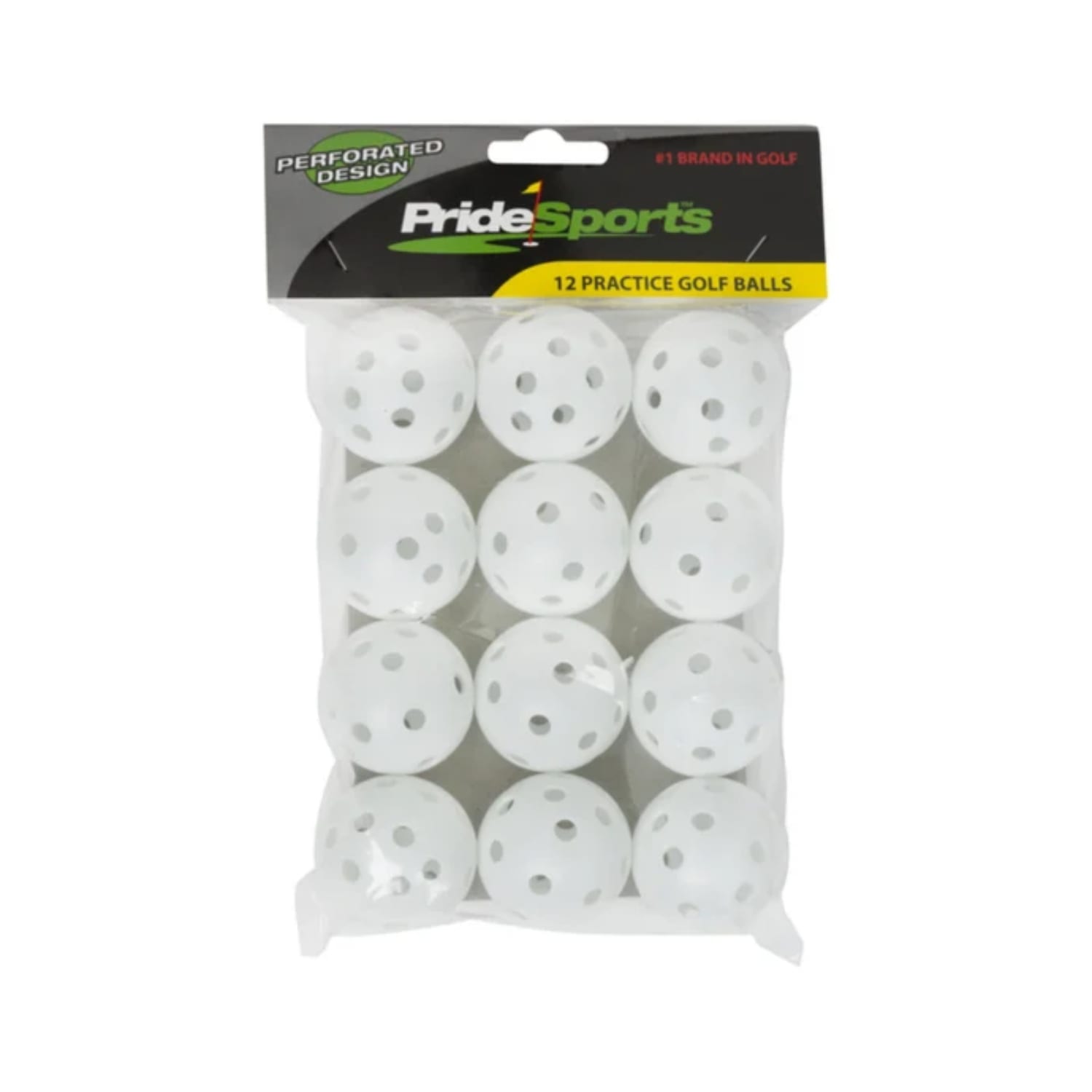 Pride Air Balls - 12 pc Practice Golf Balls