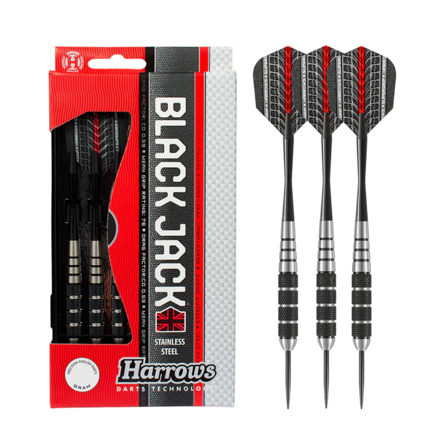 Harrows Black Jack Steel Dart