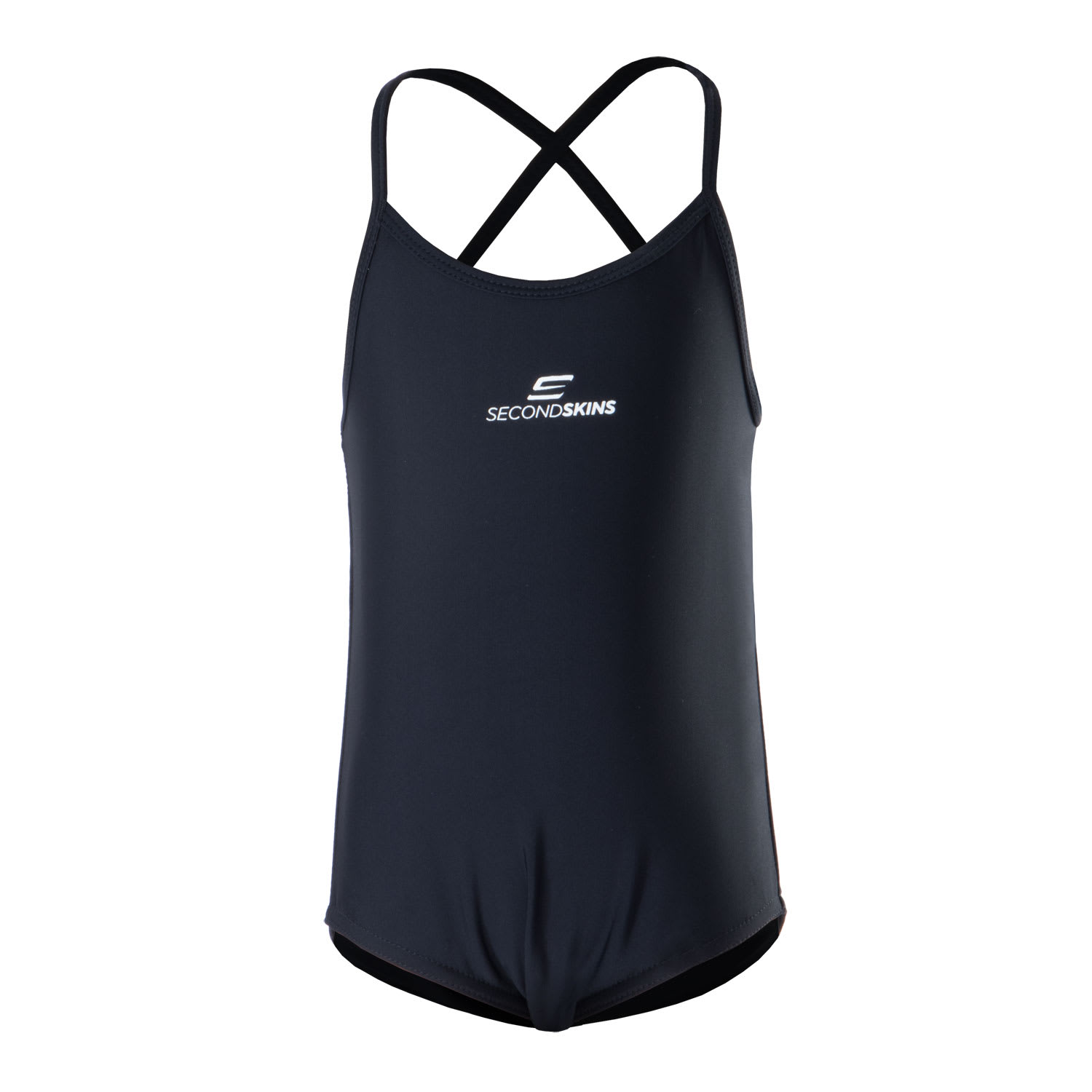 Second Skins Girls Basic Lycra Sprintback 1 Piece Swimsuit