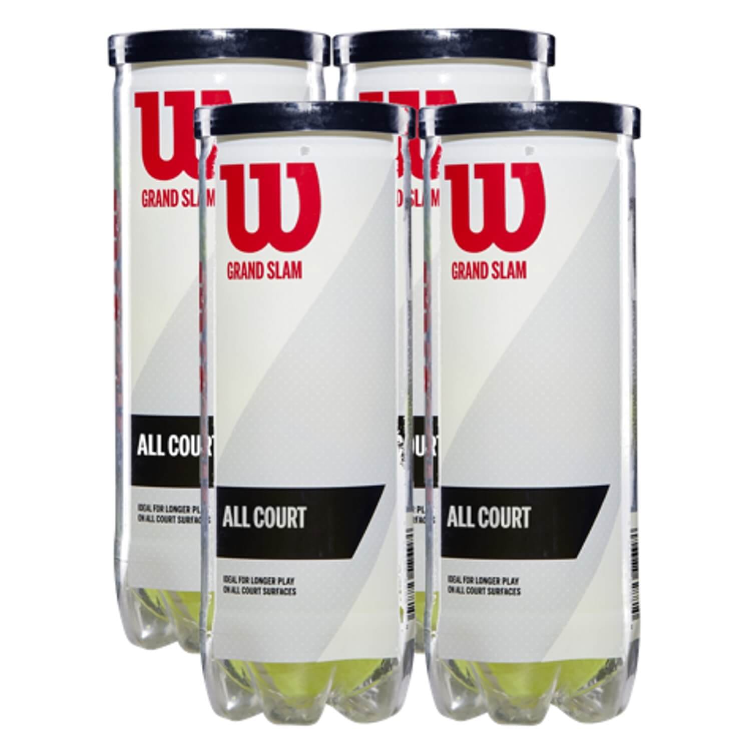 Wilson Grand Slam Tennis Balls (12 Ball Value Pack)
