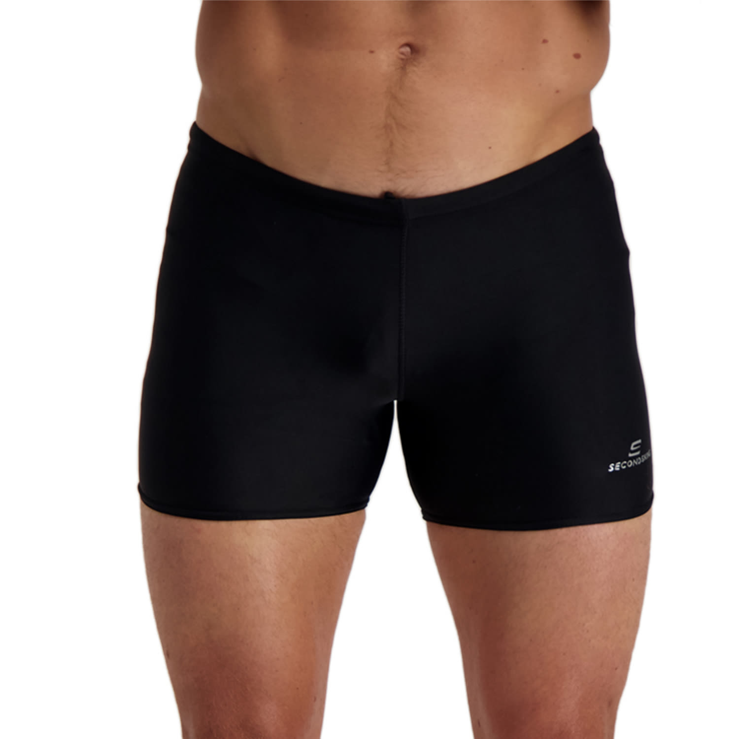 Second Skins Men's Basic Lycra Swim Squareleg