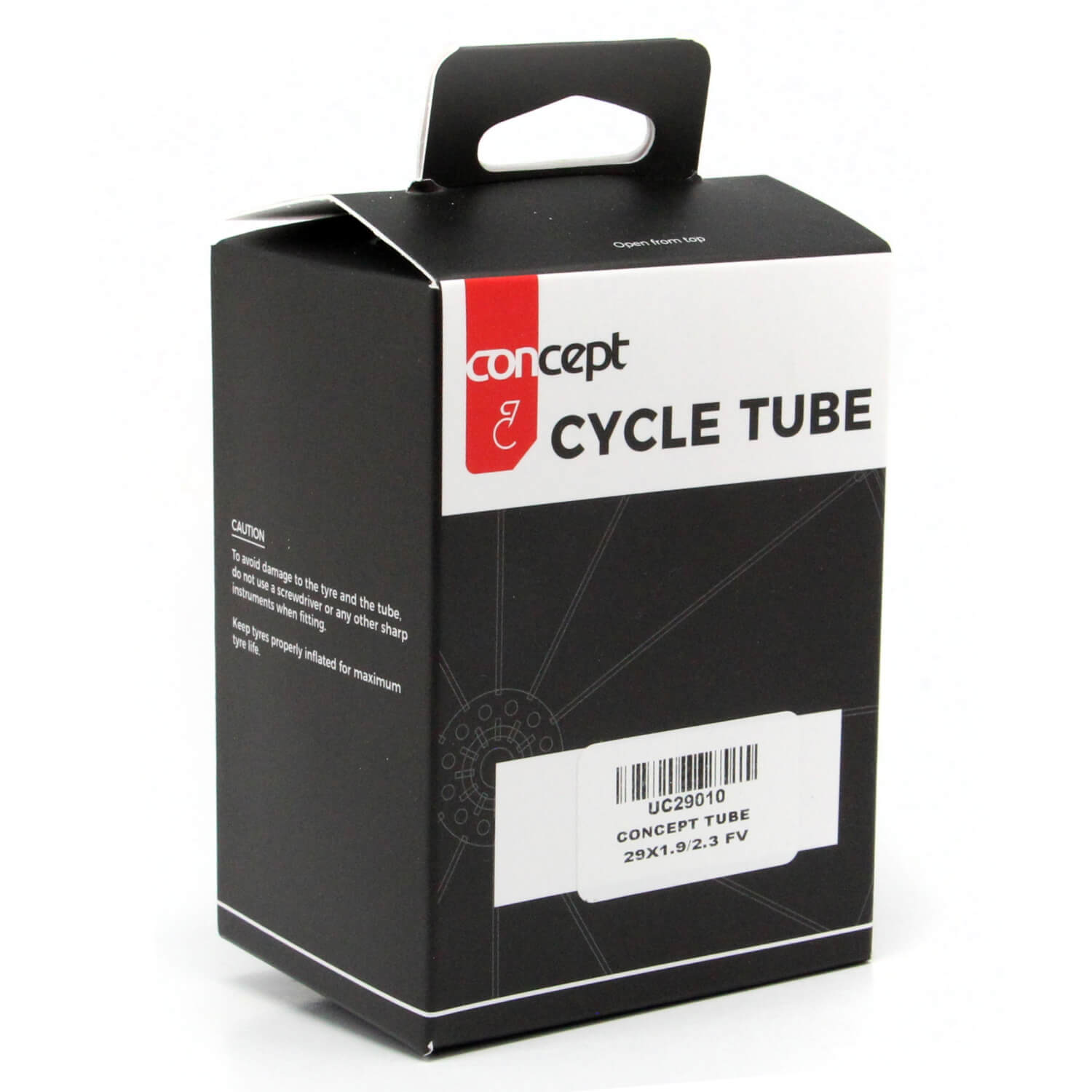 Concept 29 x 1.9 / 2.3 48mm valve tube.