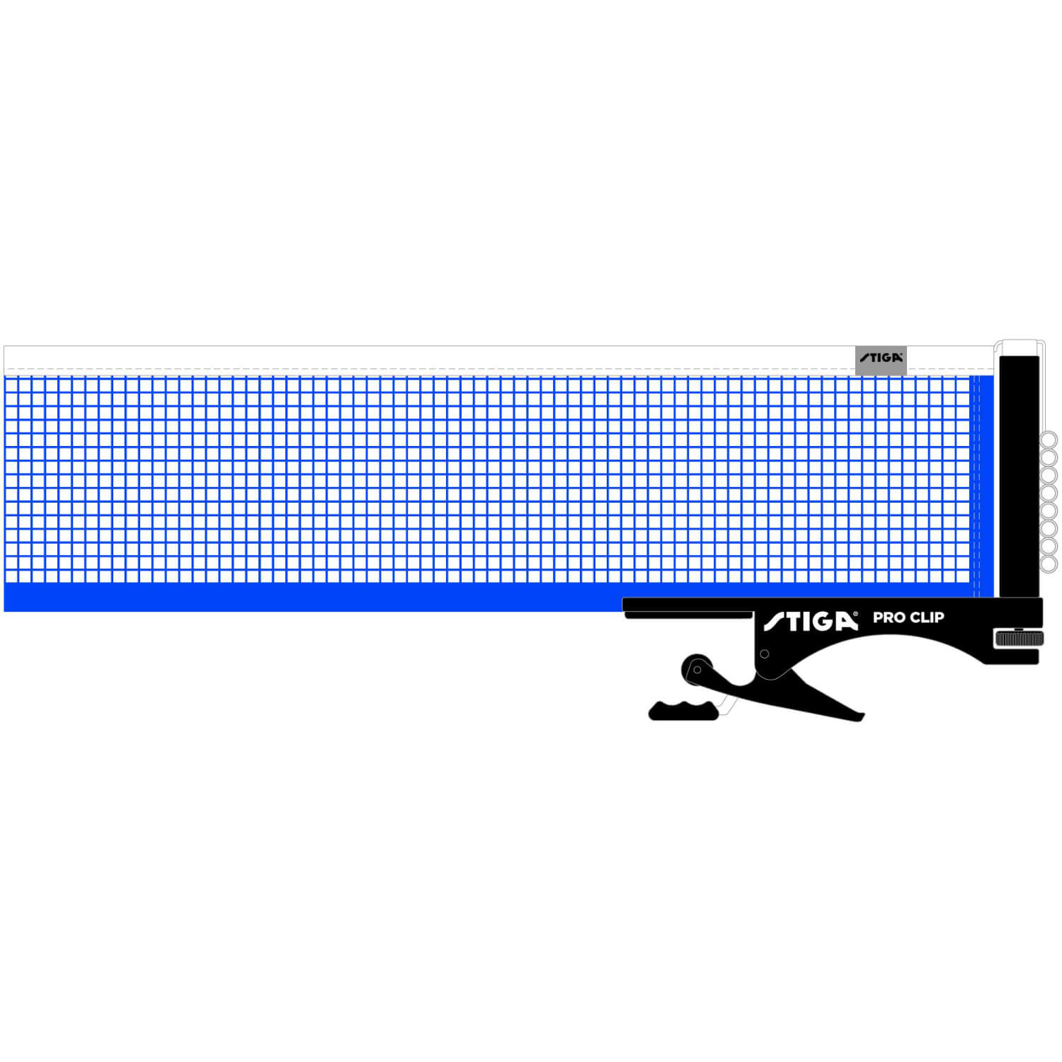 Stiga Pro Clip Net and  Post set