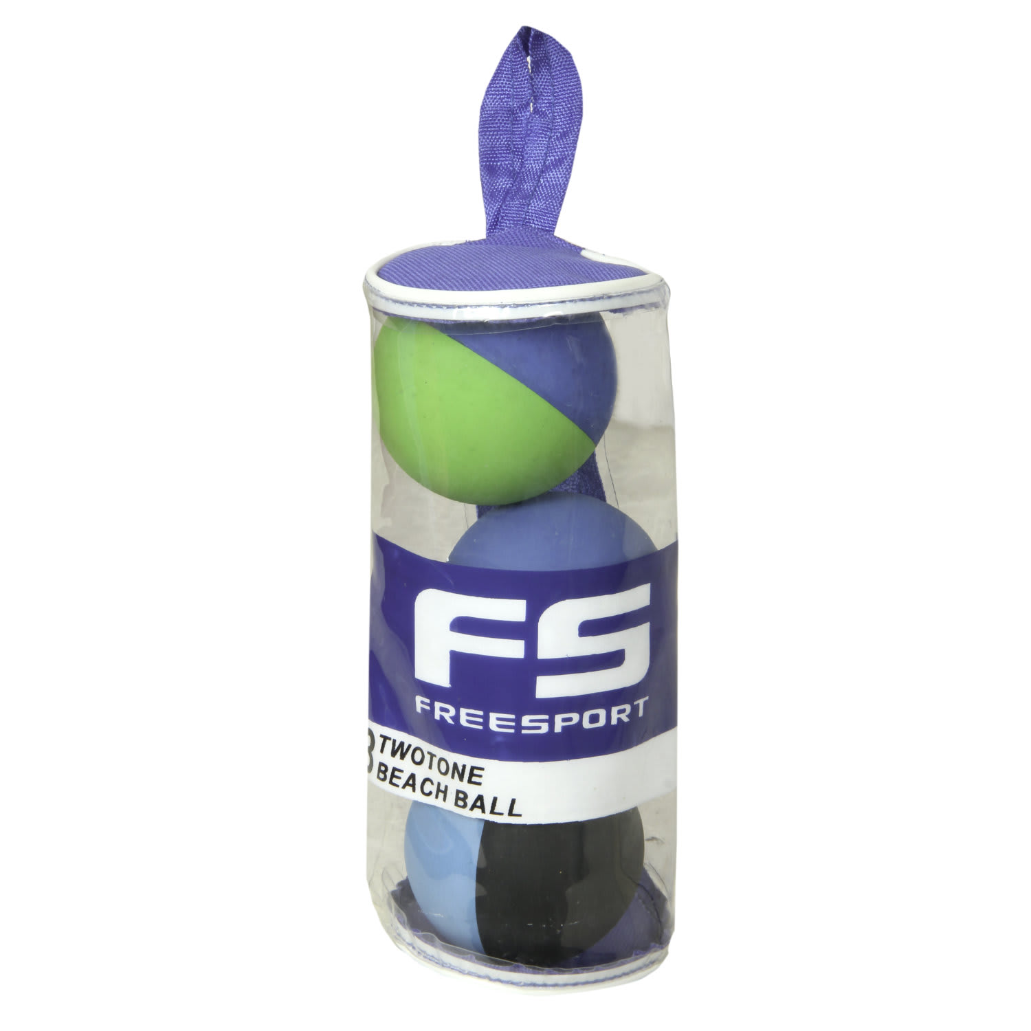 Freesport Two Tone Rubber Ball 3 pack