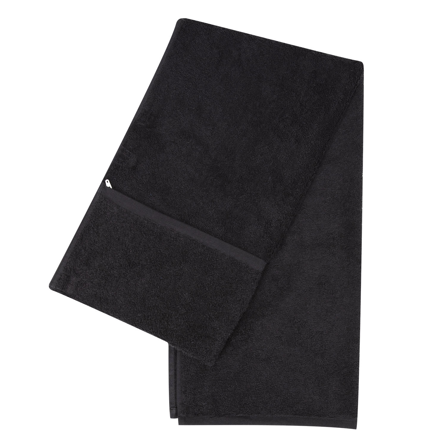 Black Gym Towel