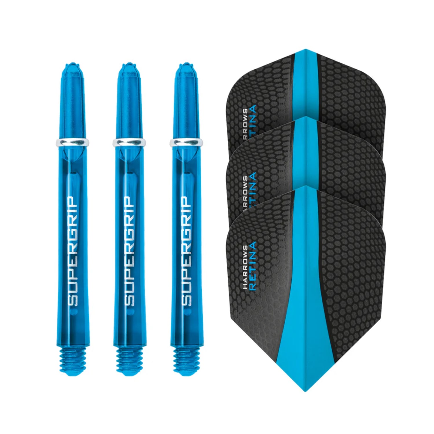 Harrows Twin Pack Flights & Shafts