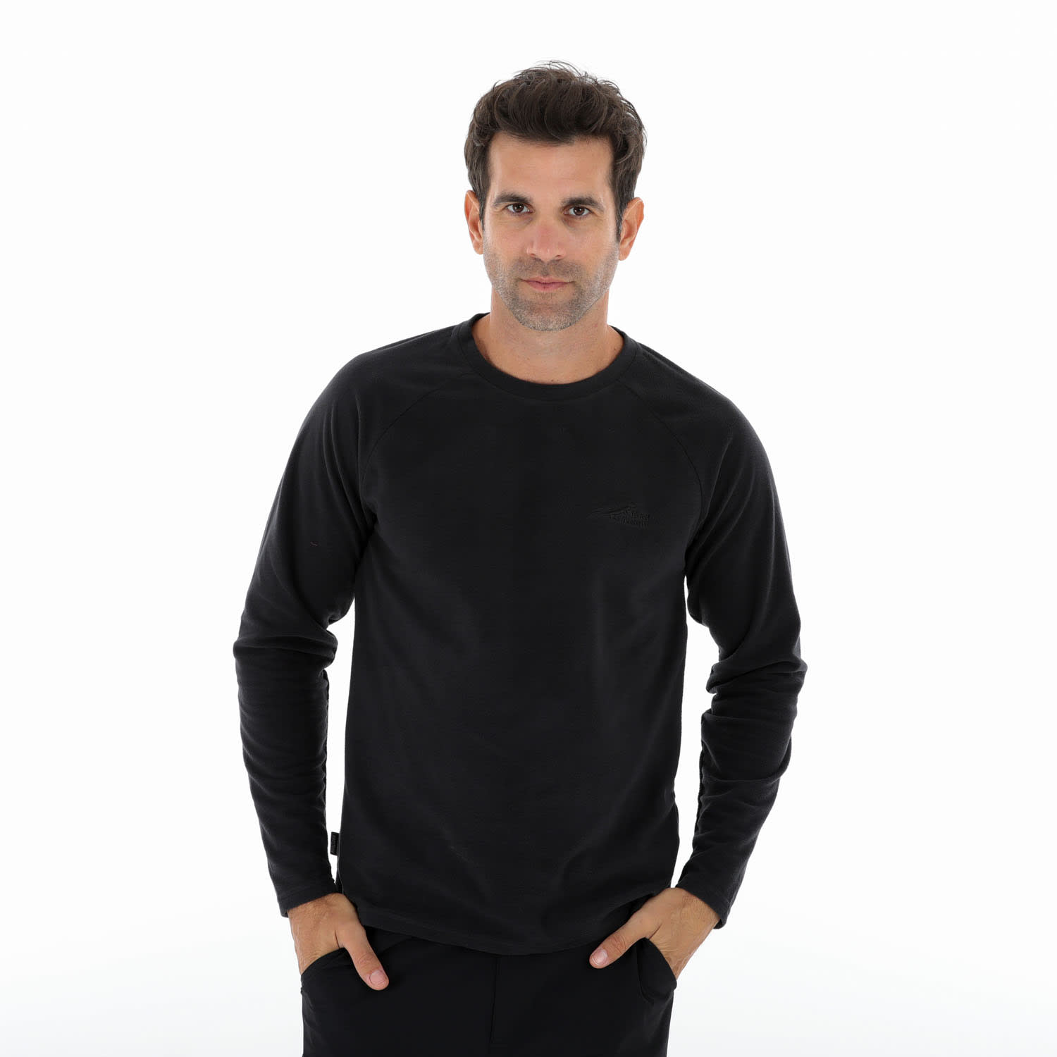 First Ascent Men's Core Fleece Pullover Long Sleeve