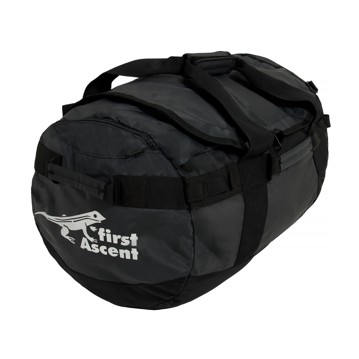 First Ascent Medium Matte Black Yak Sac Duffel