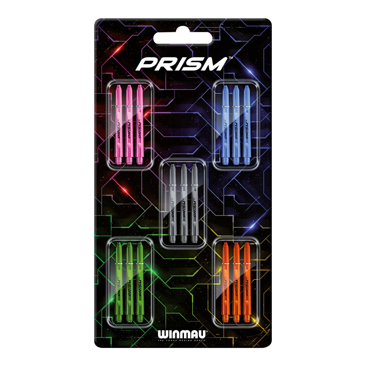 Winmau Prism 1.0 Polycarbonate Shaft Pack