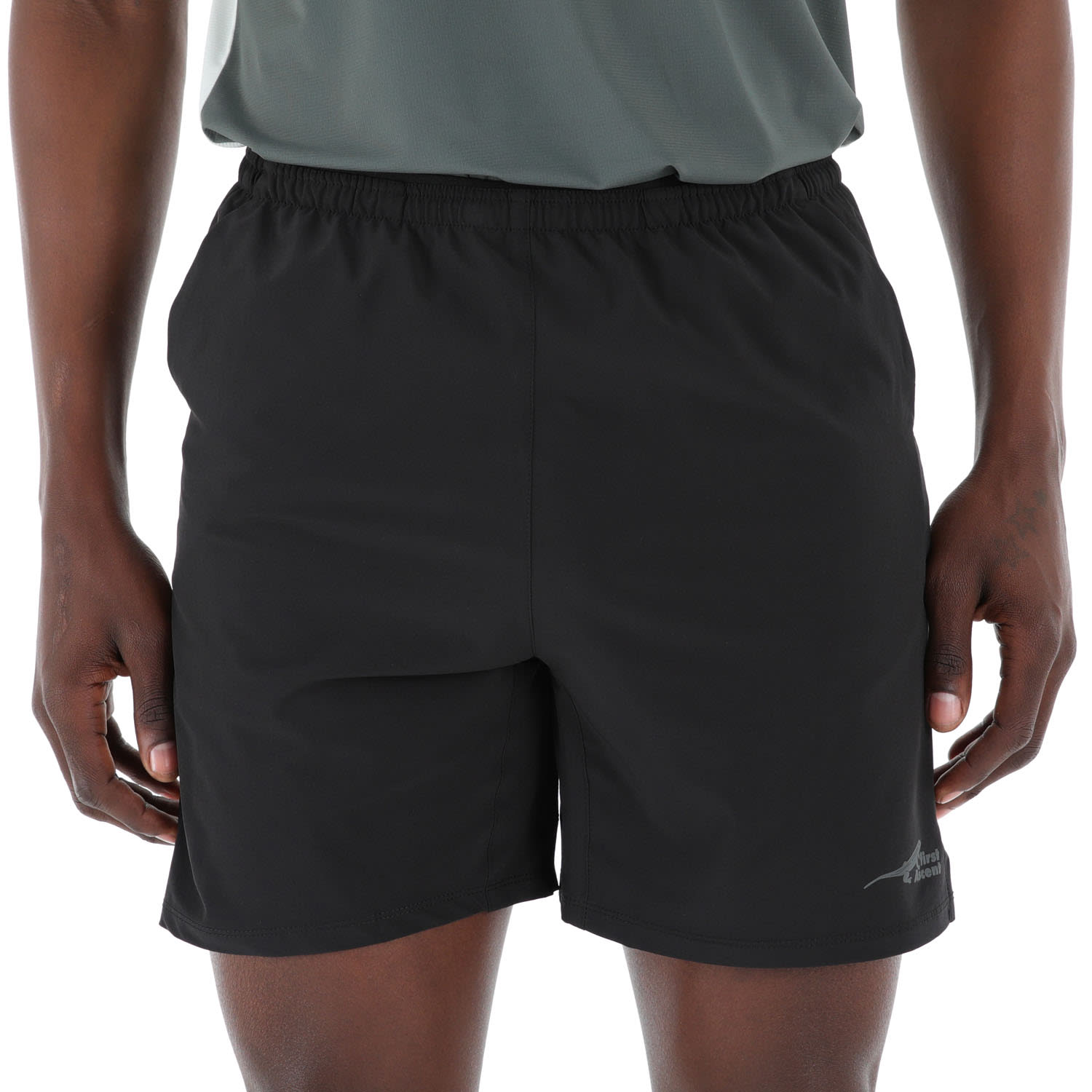 First Ascent Men's Corefit 6inch Running Overshorts