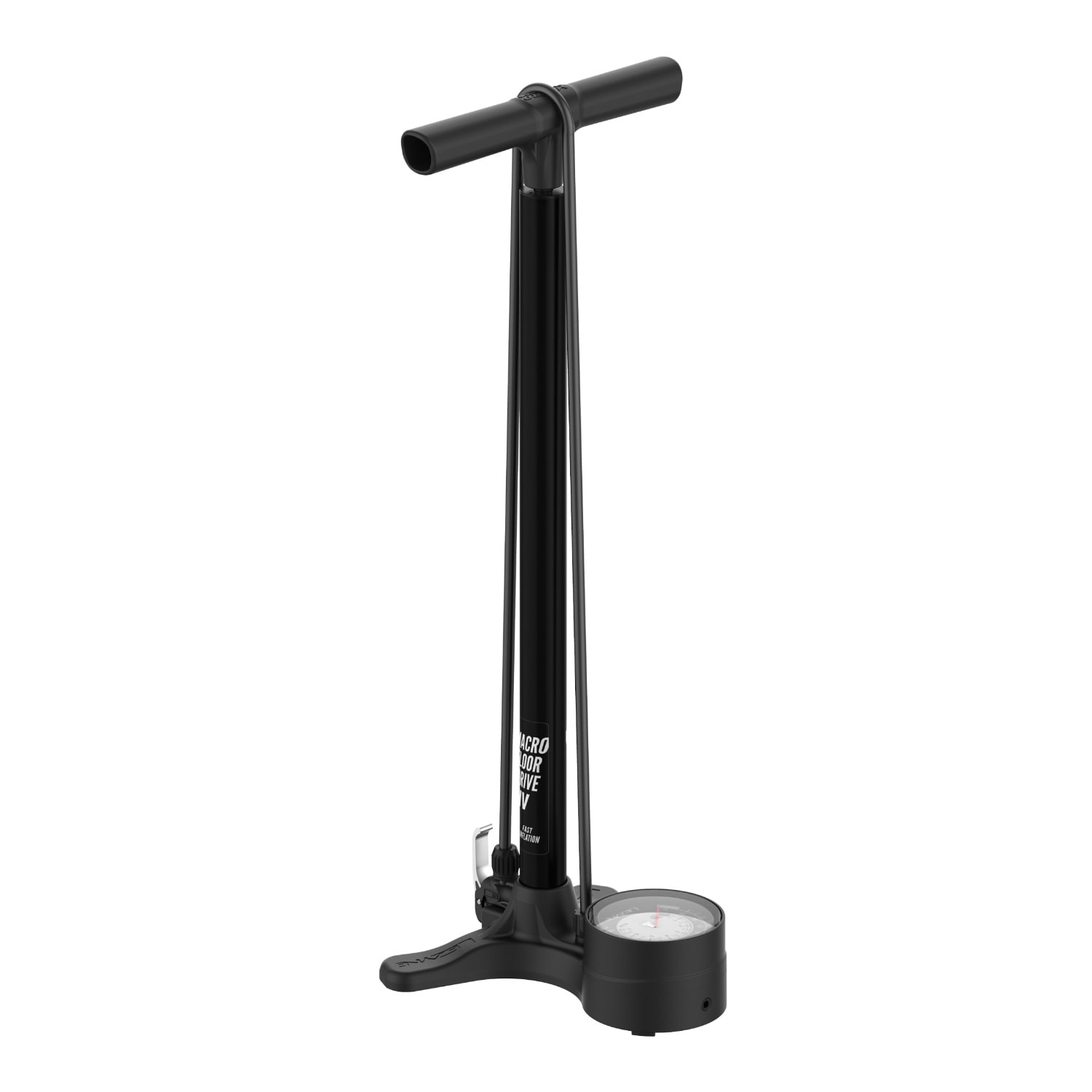 Lezyne Macro Drive Dual Valve Floor Pump.