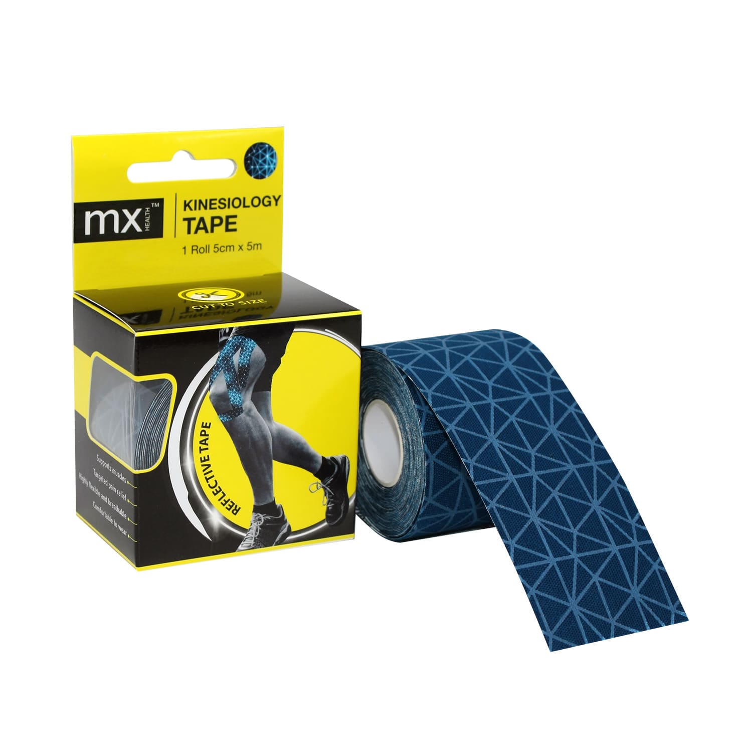 MX Reflective Kinesio Tape - 5cm x 5m