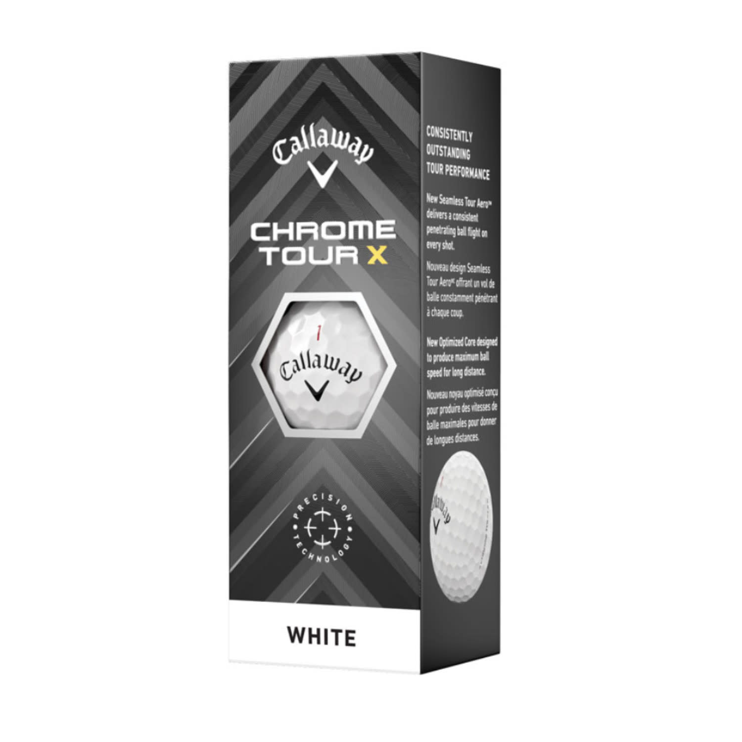 Callaway Chrome Tour X 24 Golf Balls - 3 Ball Pack