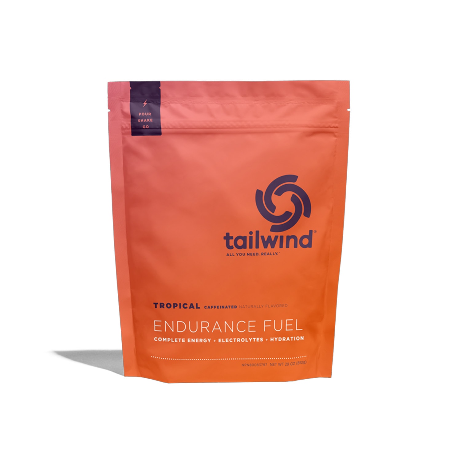 Tailwind Endurance Fuel 30 Serving - Caffeinated Tropical Buzz