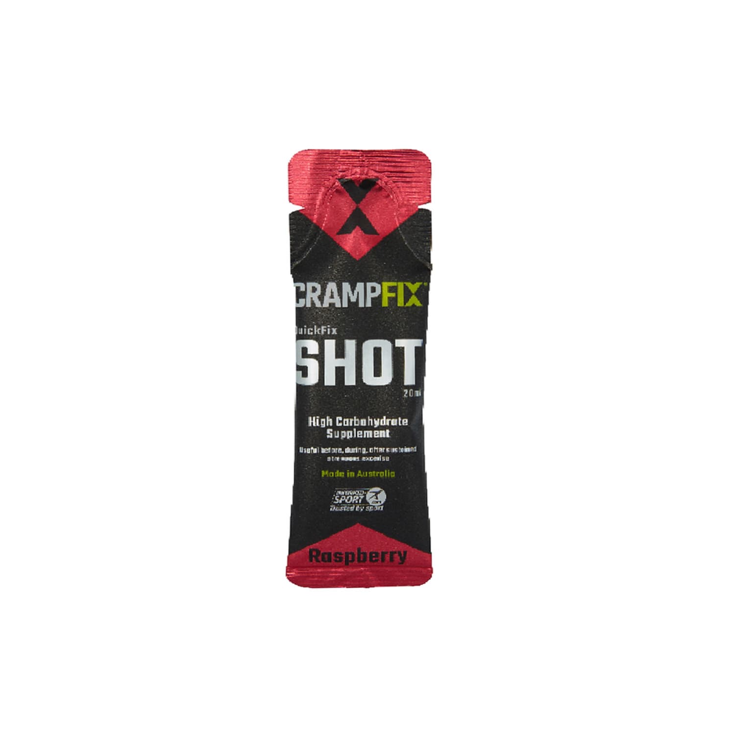 FIXX Crampfix Quick Fix Shot 20ml Raspberry