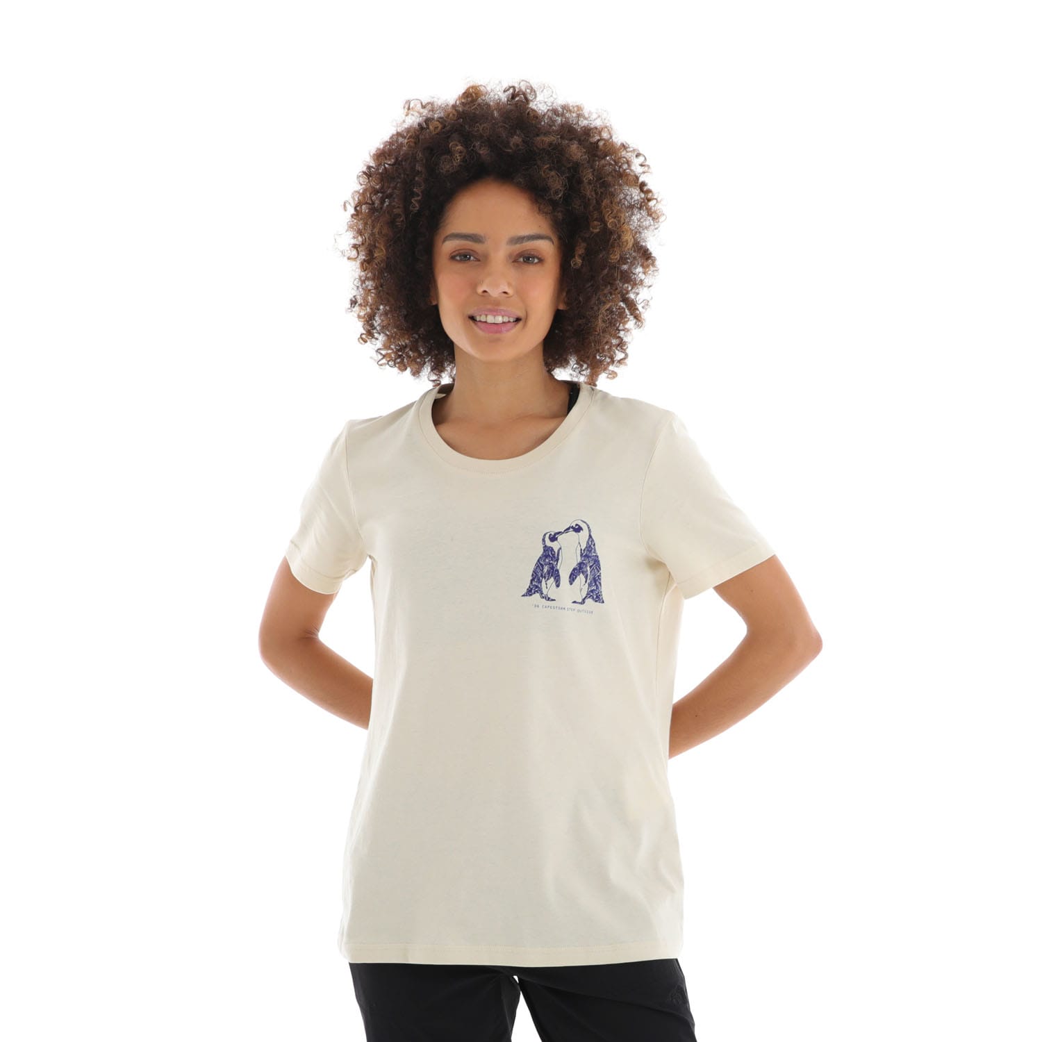 Capestorm Women's Penguin Small Logo Tee