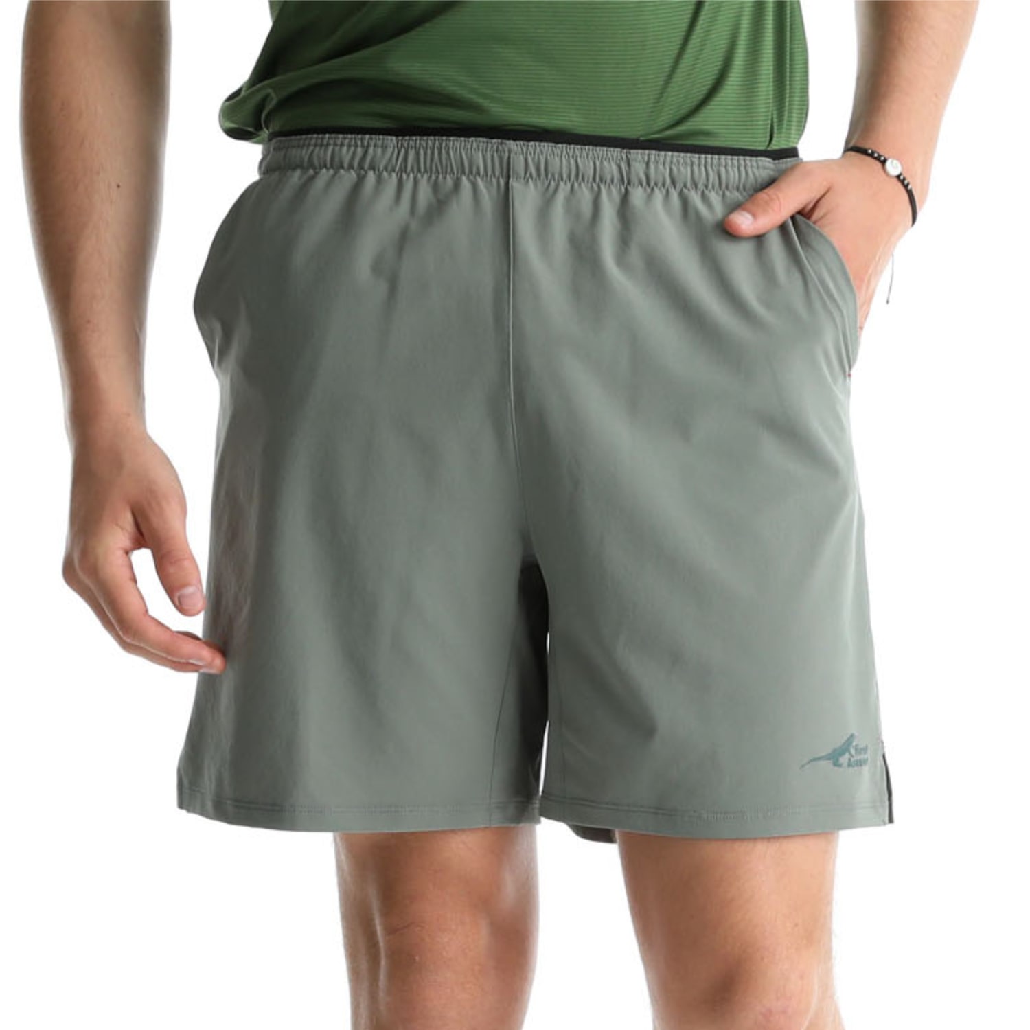 First Ascent Men's Corefit 6inch Running Overshorts