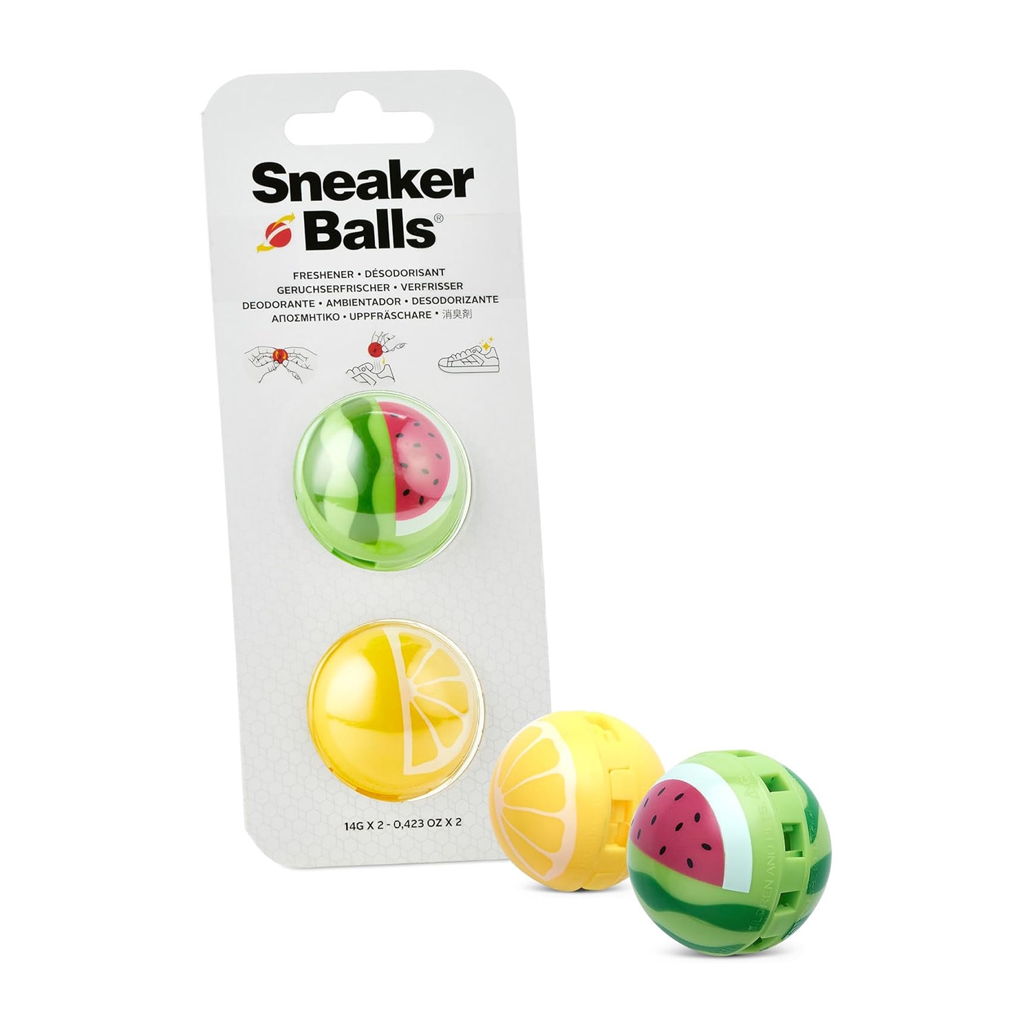 Sofsole Watermelon & Lemon Sneaker Ball