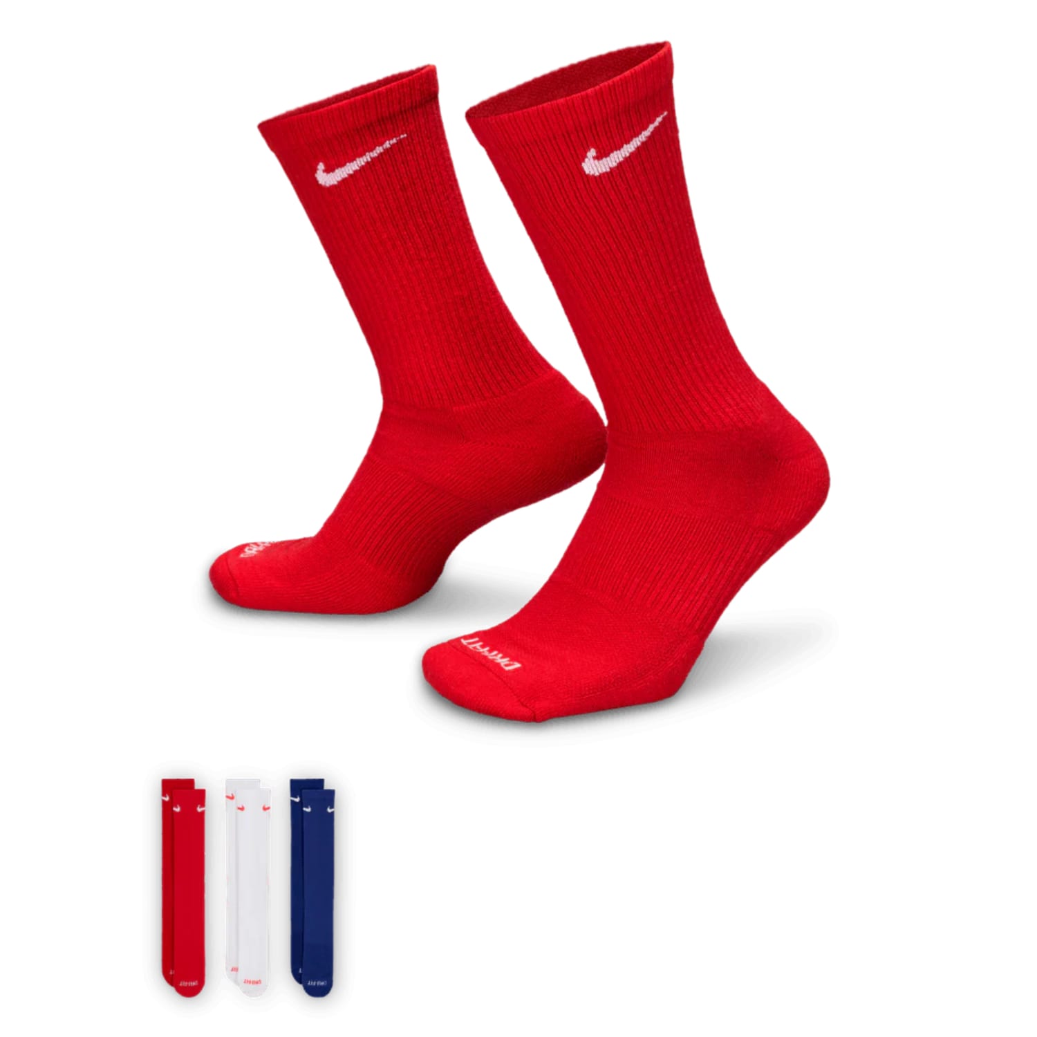 Nike Everyday Plus Cushioned  Crew 3  Pack Socks