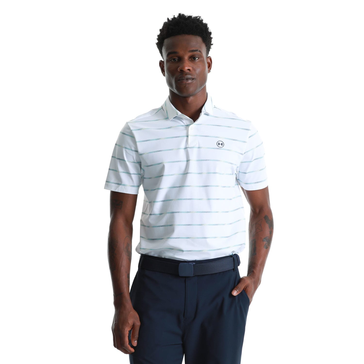Under Armour Men's Drive Chill Printed Polo